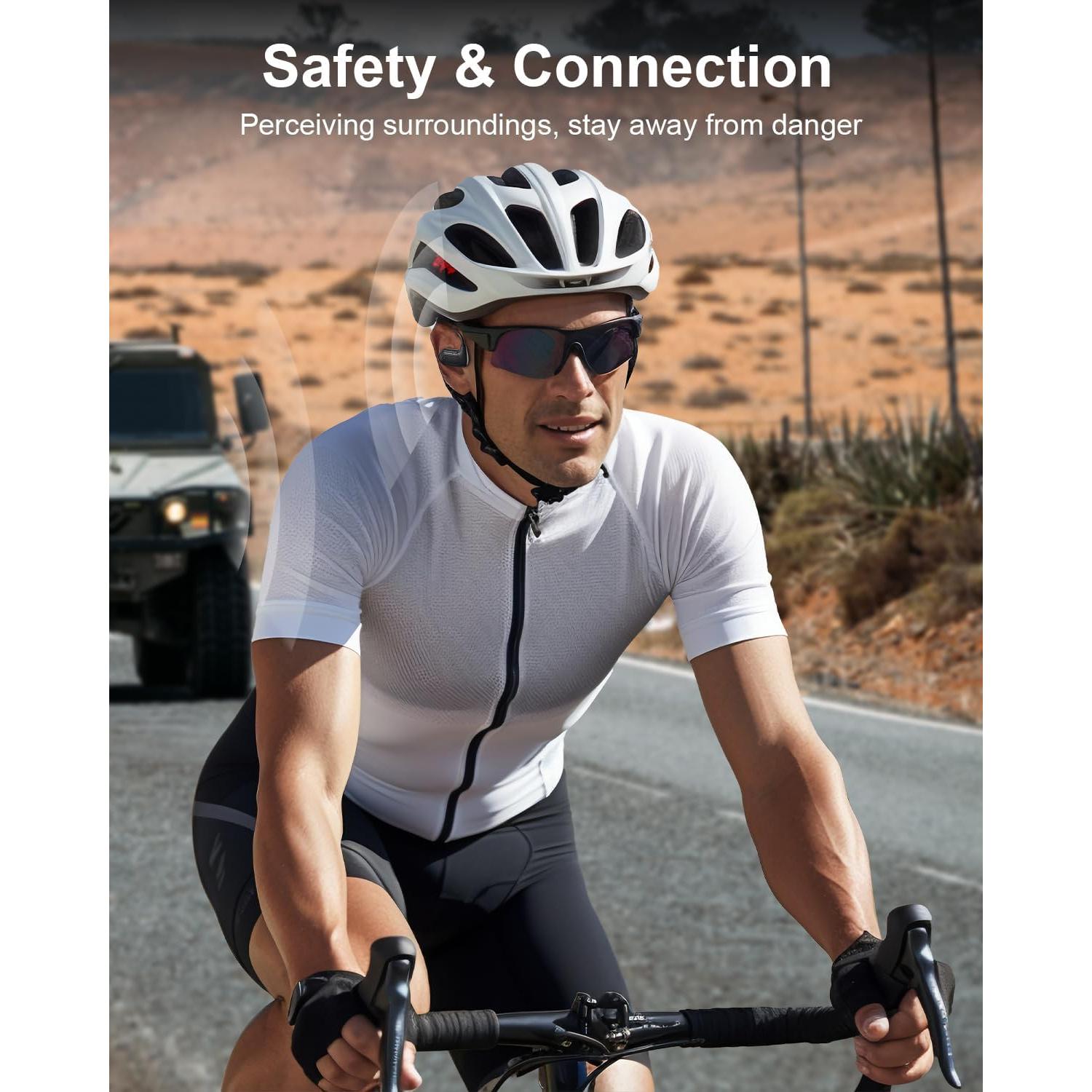 Auriculares Inalámbricos WamGra T18 Open Ear Bluetooth 5.3 IPX5