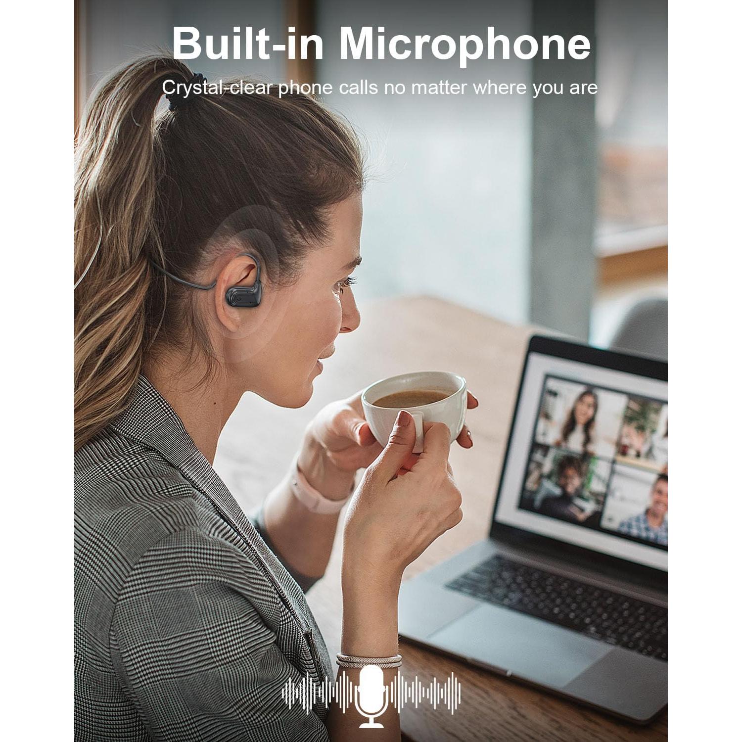 Auriculares Inalámbricos WamGra T18 Open Ear Bluetooth 5.3 IPX5