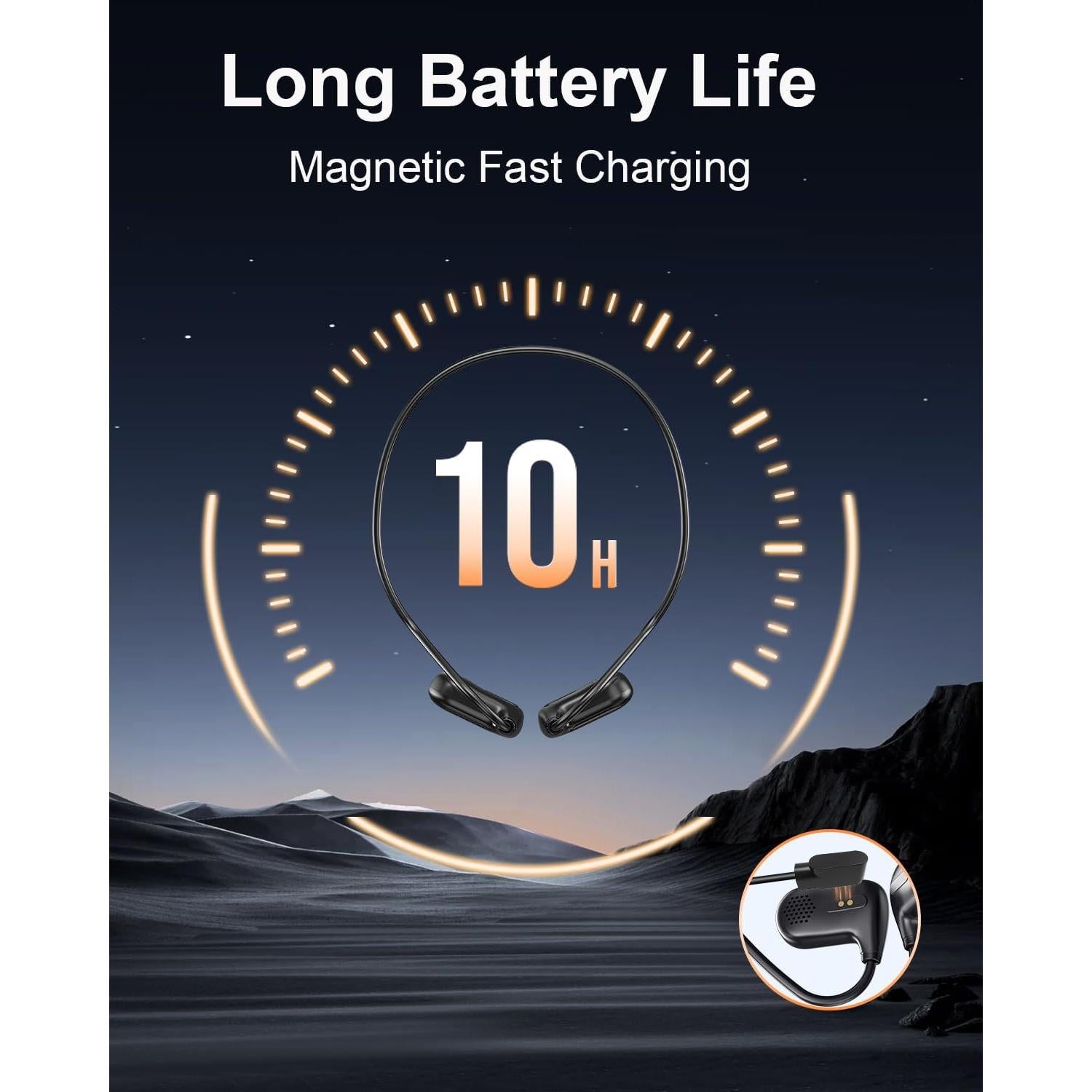 Auriculares Inalámbricos WamGra T18 Open Ear Bluetooth 5.3 IPX5