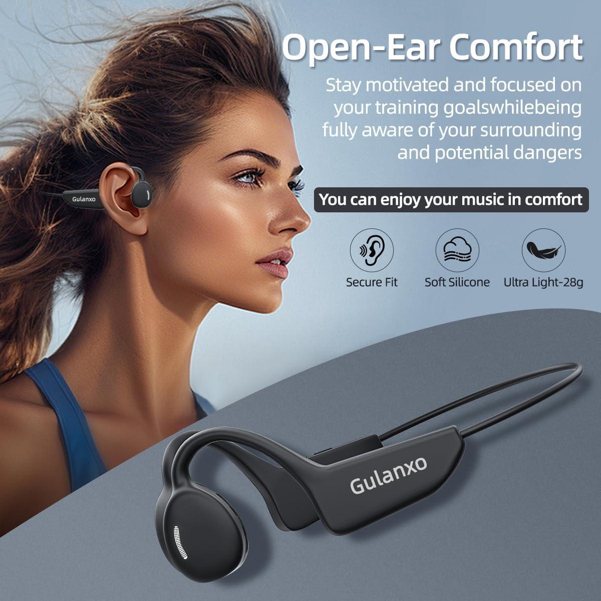 Auriculares Inalámbricos Gulanxo T6 Abiertos Bluetooth 5.3