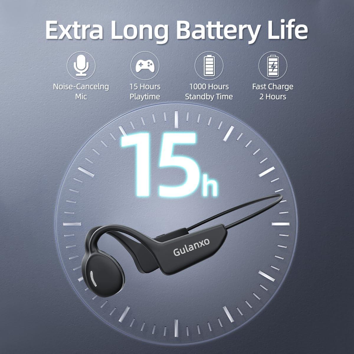 Auriculares Inalámbricos Gulanxo T6 Abiertos Bluetooth 5.3