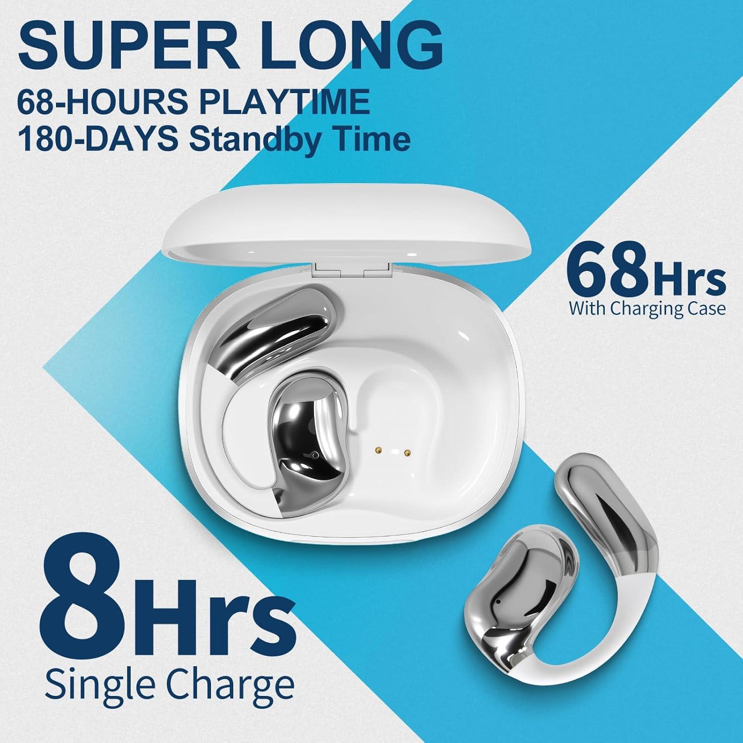 Auriculares Inalámbricos Bluetooth 5.4 YJ33 con Pantalla Táctil