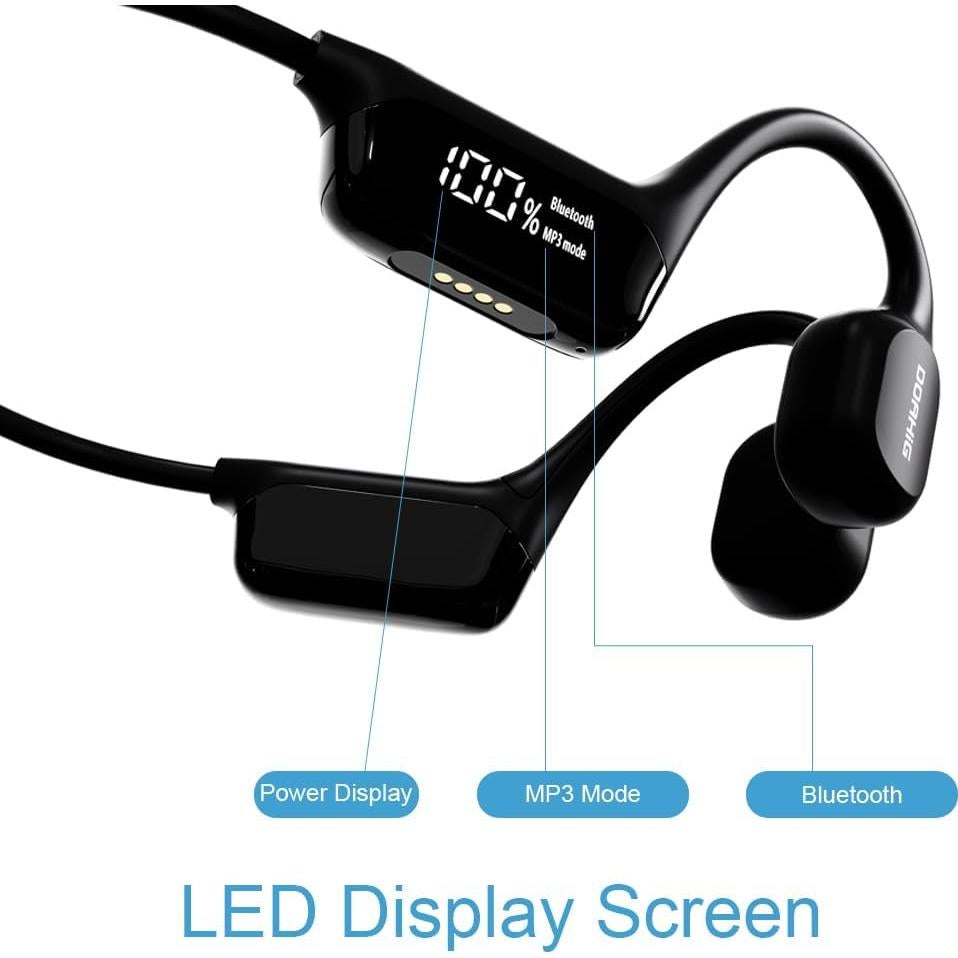 Auriculares de Conducción Ósea AYI S10 para Natación IPX8 32GB