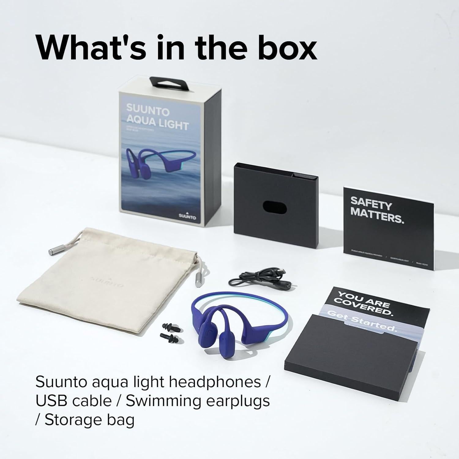 Auriculares Bluetooth SUUNTO Aqua Light Conducción Ósea 32GB