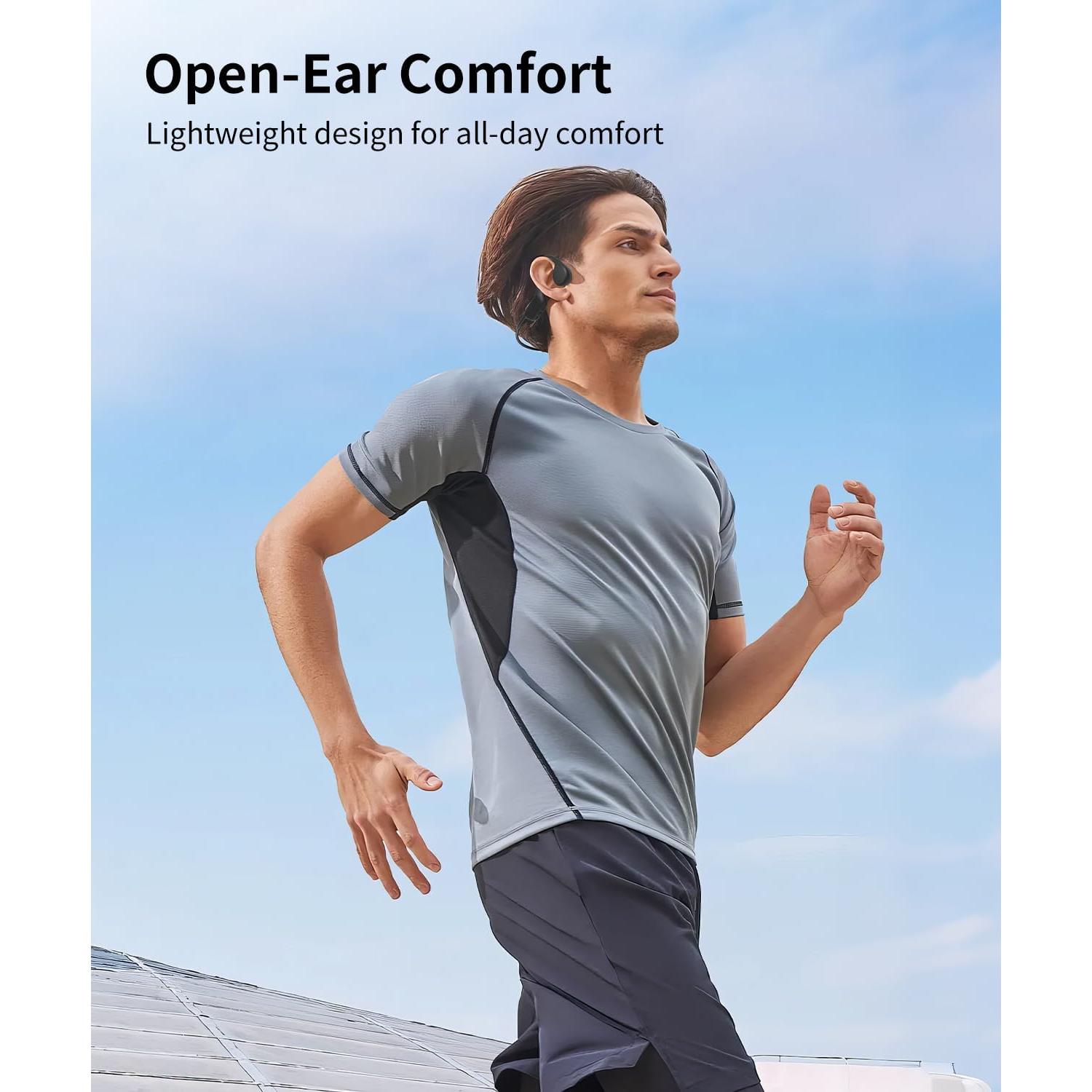 Auriculares deportivos Miulloeib IPX8 con Bluetooth 5.4 y 32GB