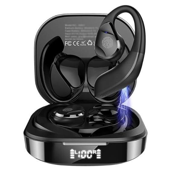 Auriculares Inalámbricos JNXIKOU Conducción Ósea Bluetooth 5.3