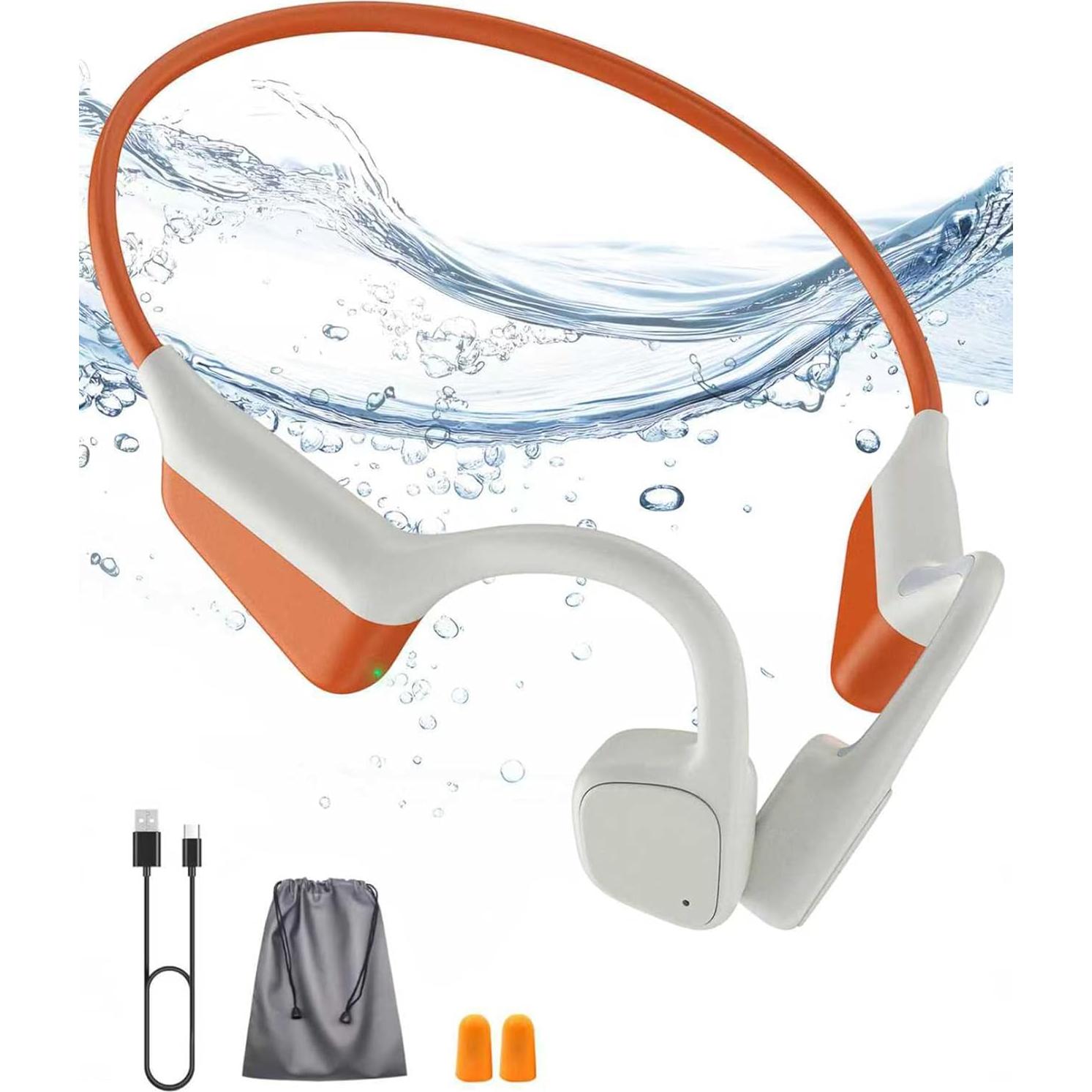 Auriculares Bluetooth XPAU i18 Pro Conducción Ósea 20H HiFi