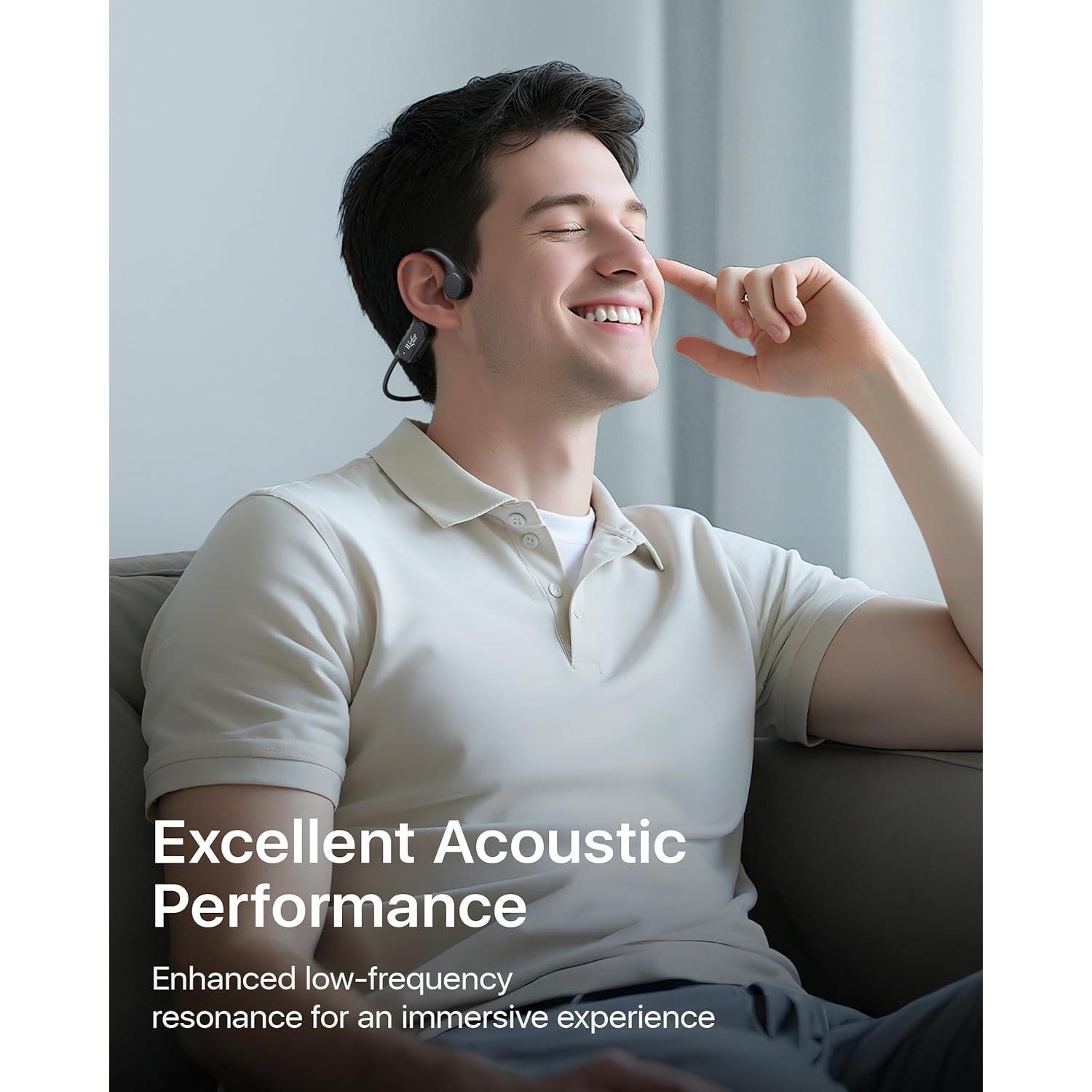 Auriculares de Conducción Ósea Wigfar-X57 Bluetooth 6.0 10H