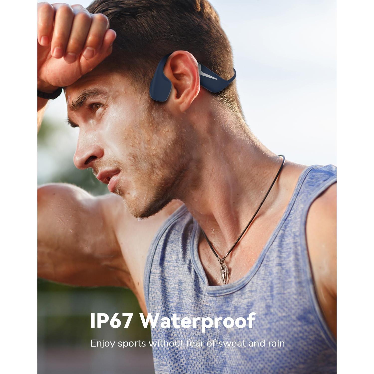 Auriculares Bluetooth MONODEAL DV68 Conducción Ósea IP67 15H