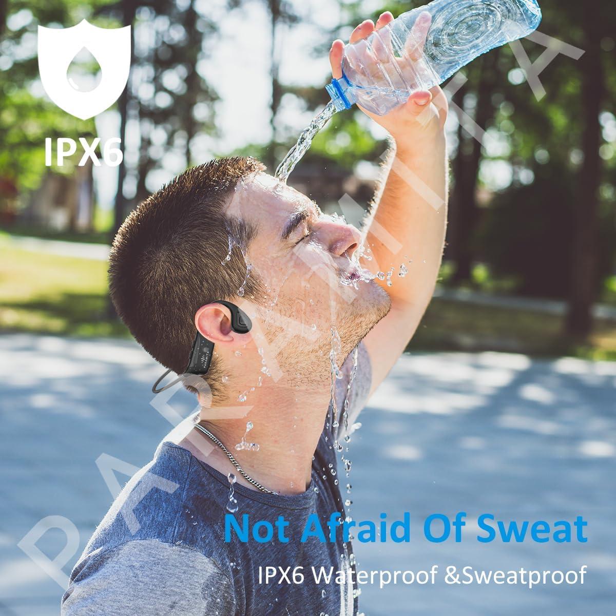 Auriculares Bluetooth PARAMITA R8 Conducción Ósea IPX7 Inalámbricos