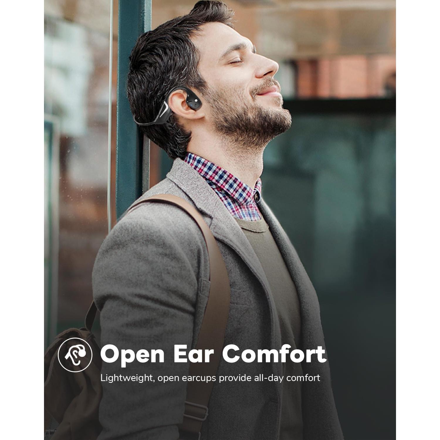 Auriculares Bluetooth MONODEAL DV68 Conducción Ósea Impermeables