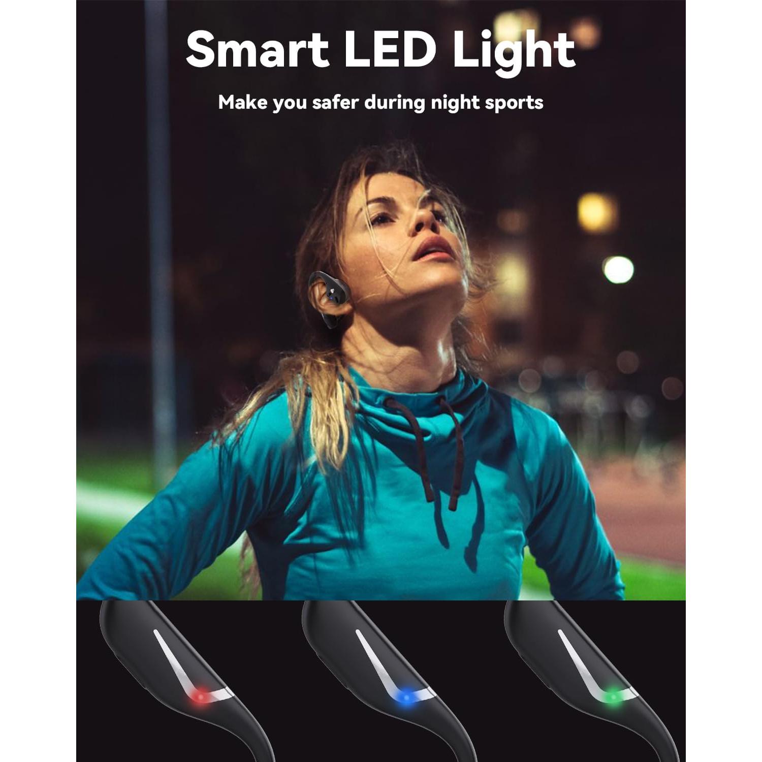 Auriculares Bluetooth MONODEAL DV68 Conducción Ósea Impermeables