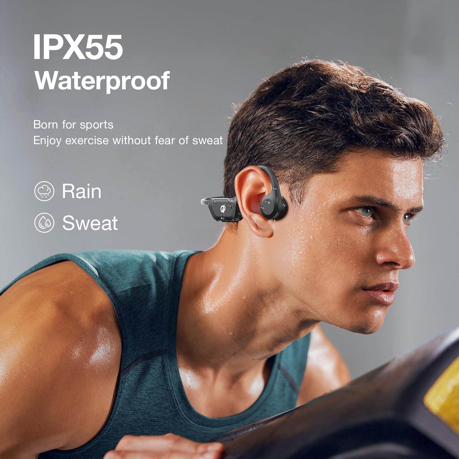 Auriculares Inalámbricos Qyzue-S27 Conducción Ósea 10H Bluetooth 5.4