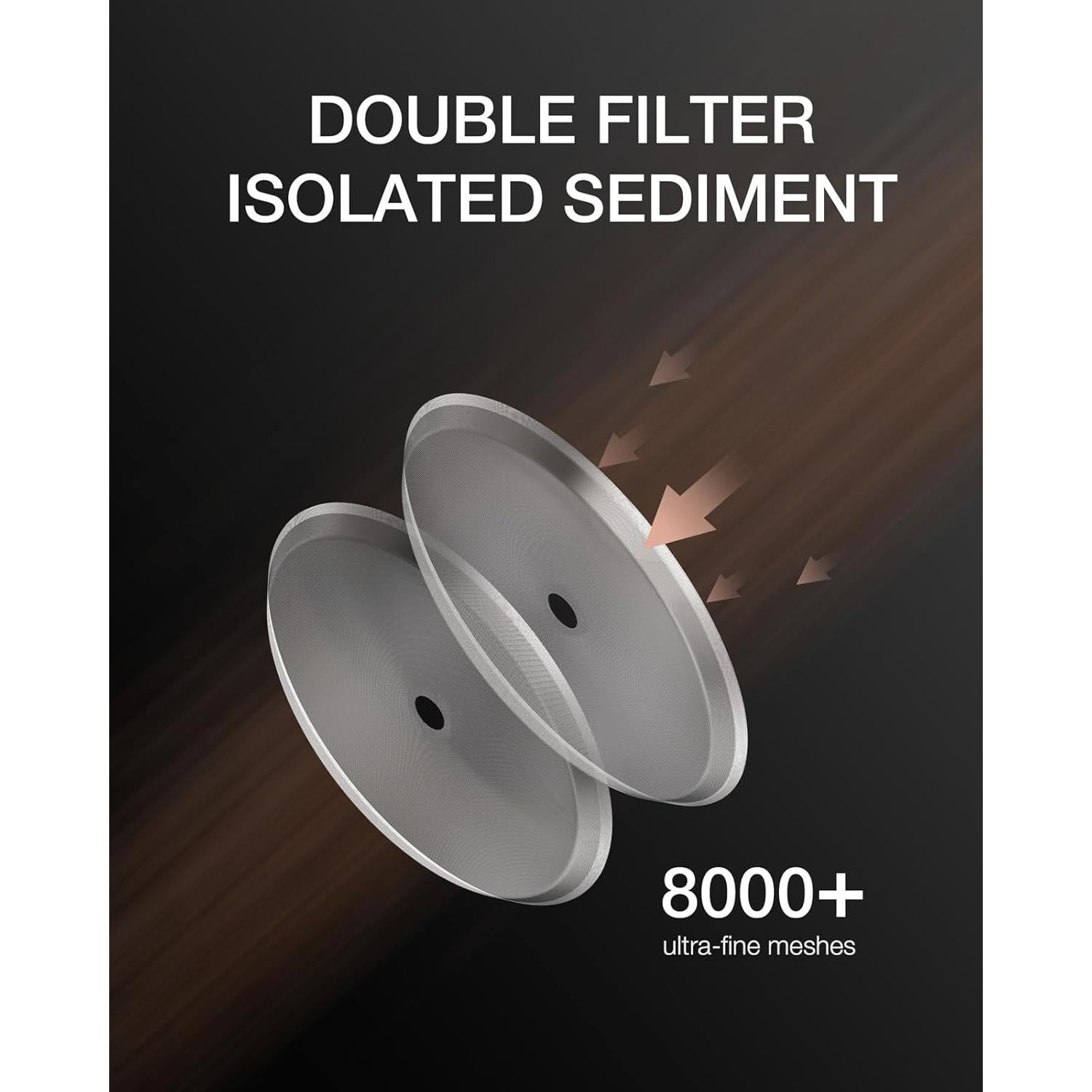 Cafetera Prensa Francesa BAYKA 1 Litro Vidrio Borosilicato