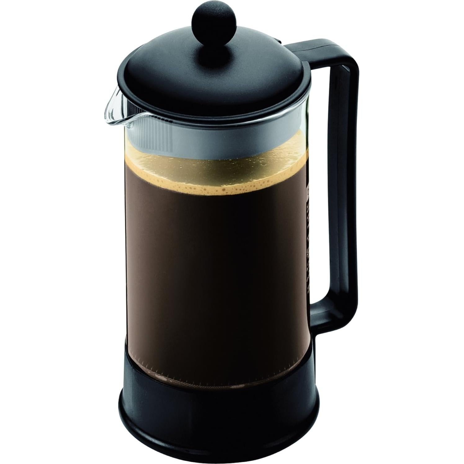 Cafetera de Émbolo Bodum Brasil 1000 ml Vidrio Negro