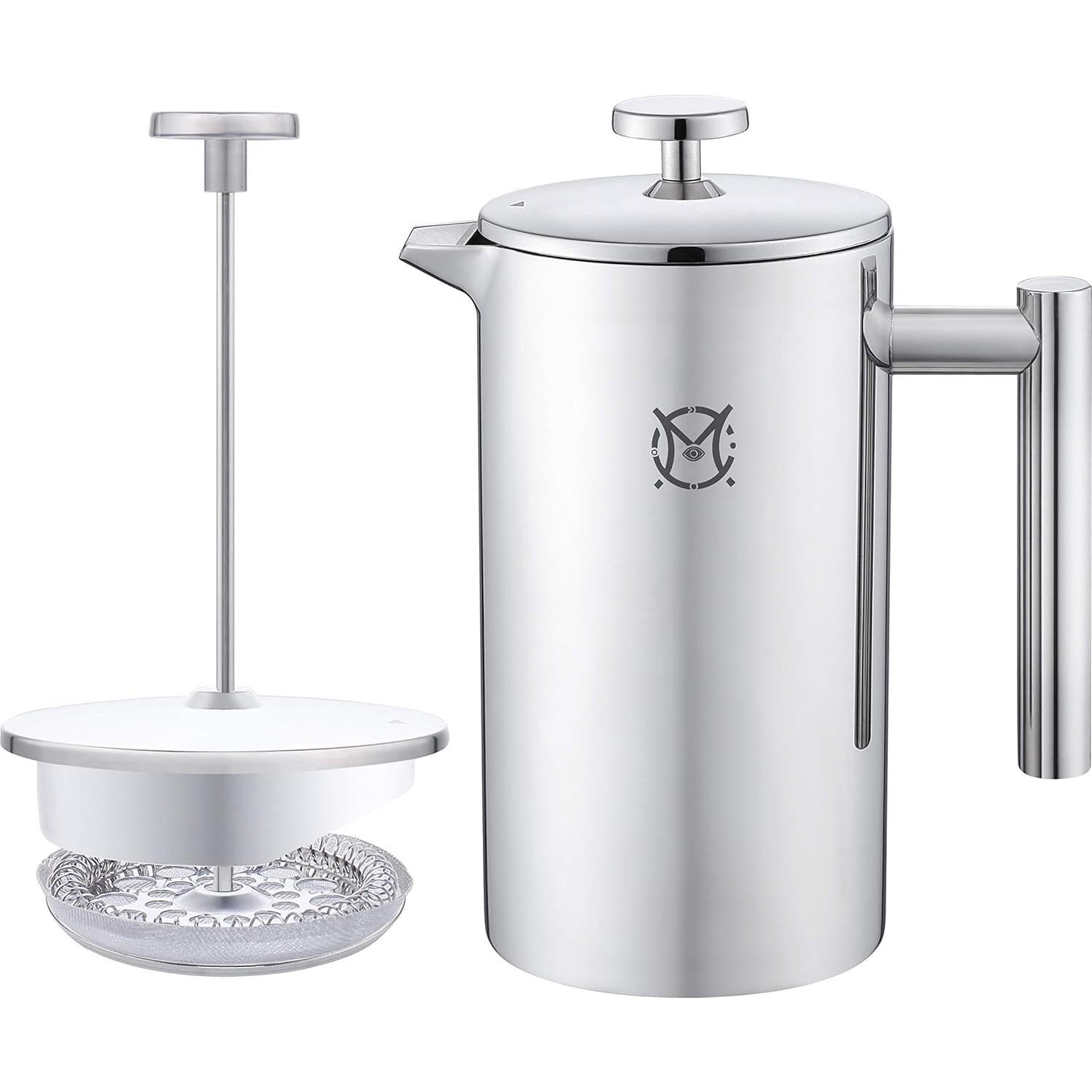 Cafetera Prensa Francesa MAGICAFÉ 350ml Acero Inoxidable Térmica