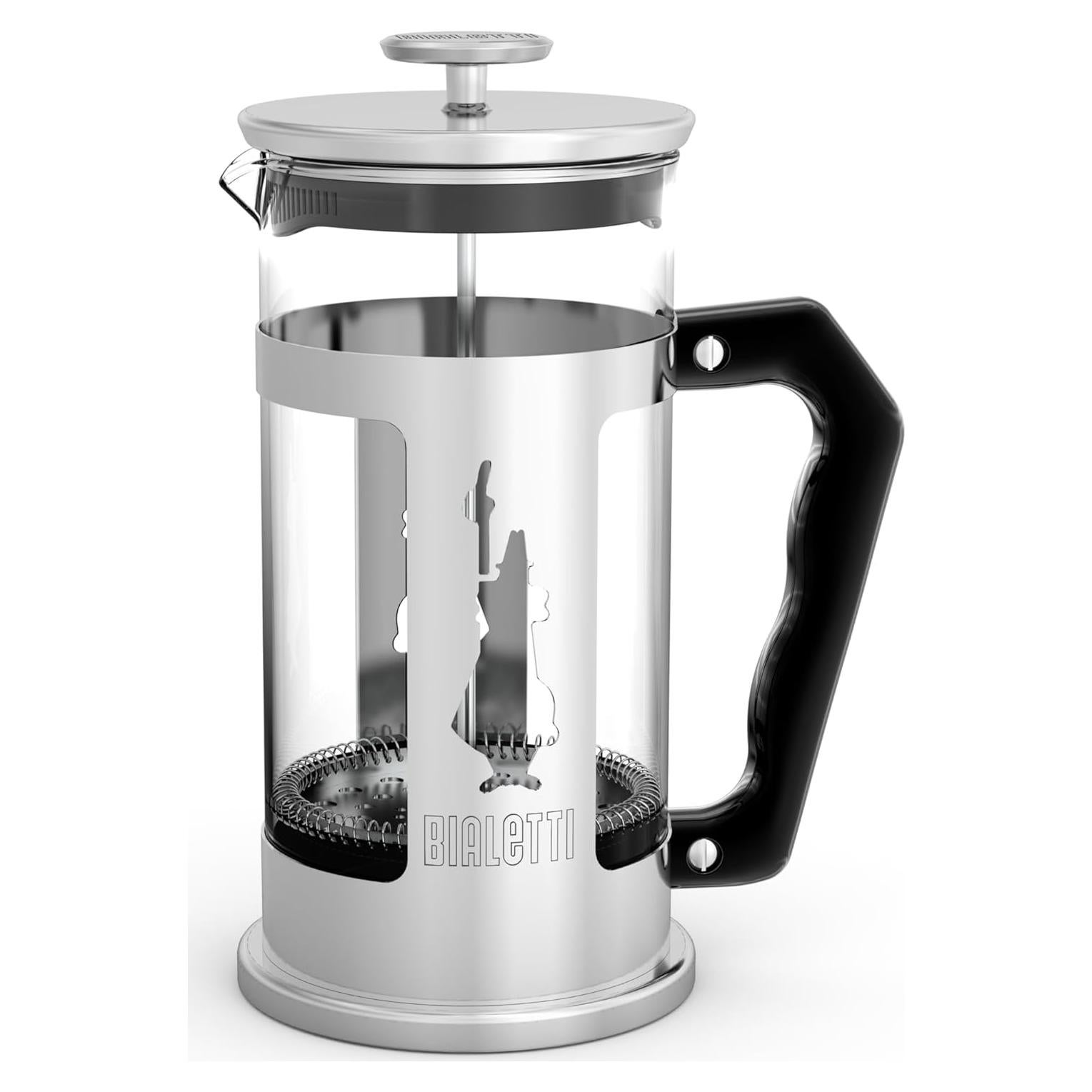 Cafetera Prensa Francesa Bialetti Preziosa 3 Tazas Acero Inoxidable