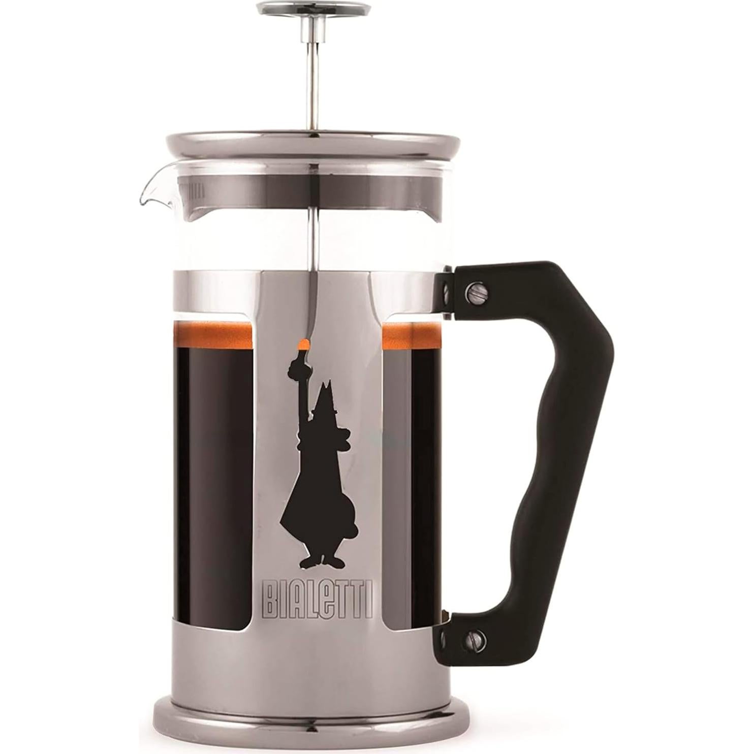 Cafetera Prensa Francesa Bialetti Preziosa 3 Tazas Acero Inoxidable