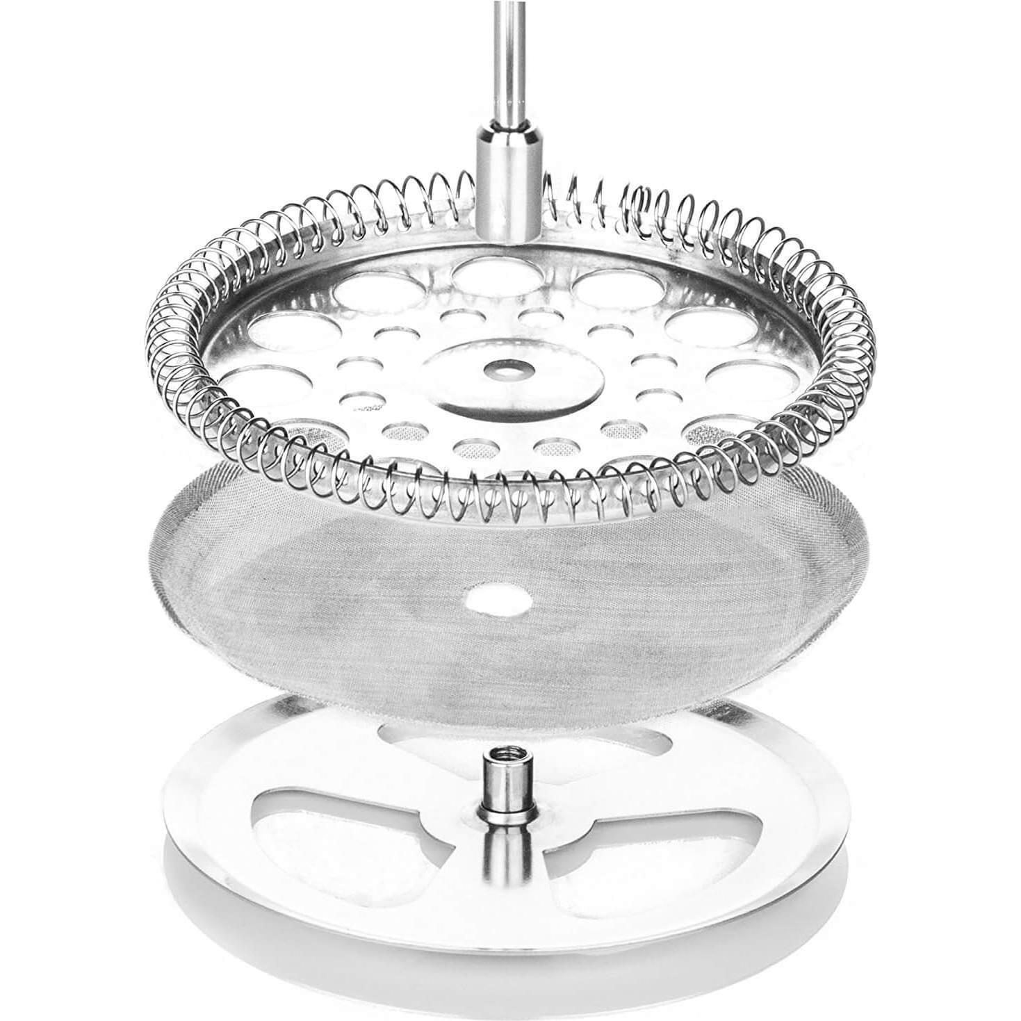 Cafetera Prensa Francesa Bean Envy 1L con Espumador de Leche