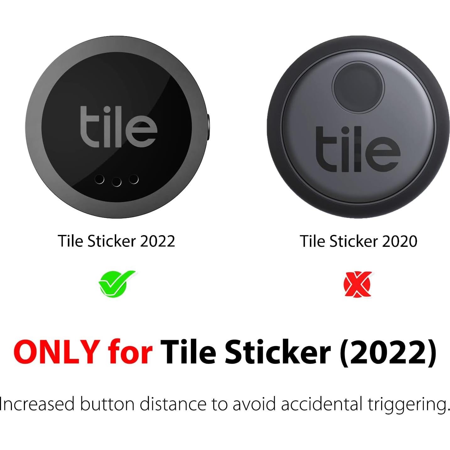 Funda de Silicona Fretime para Tile Sticker 2022 - 2 Paquetes