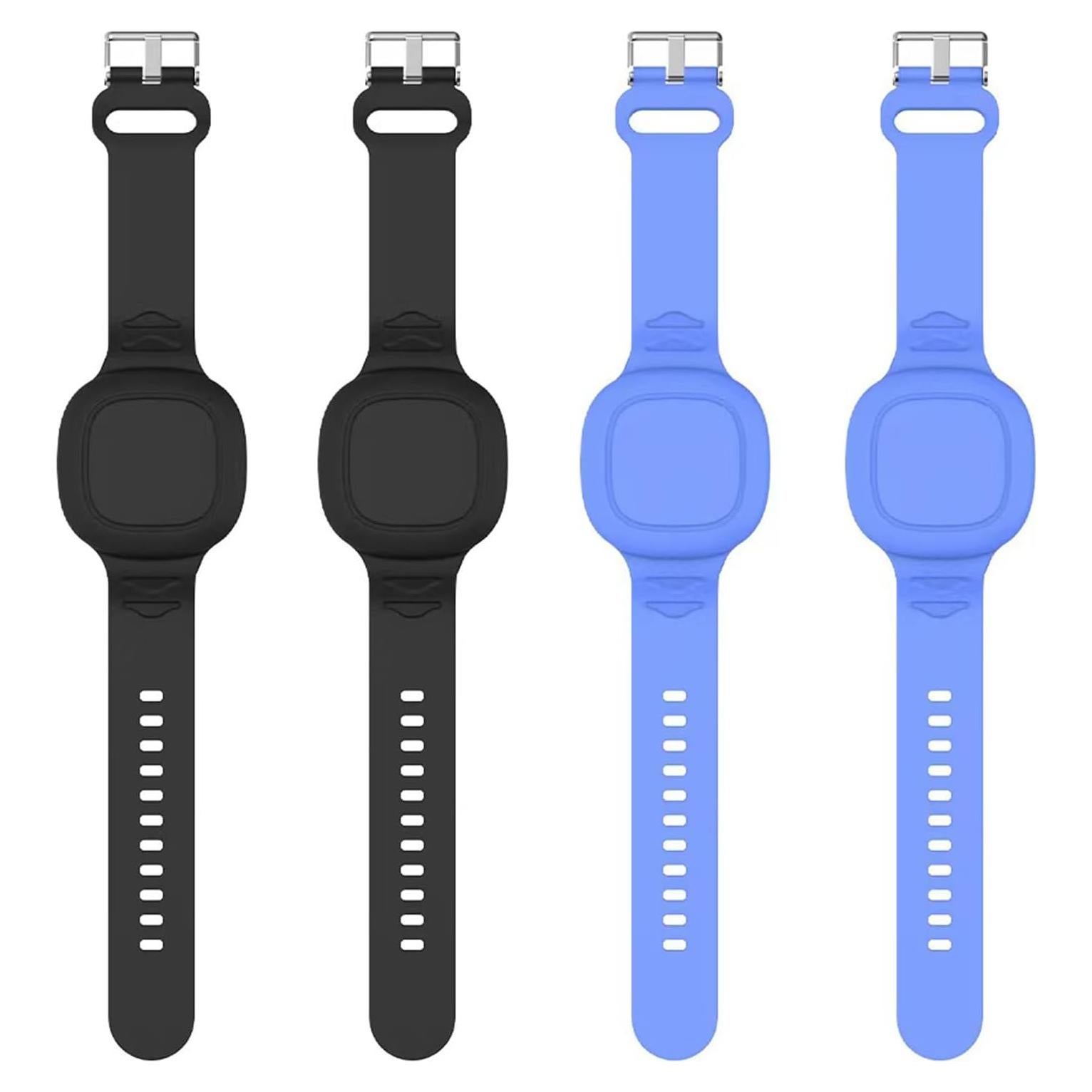 4 Pulseras Impermeables de Silicona para Tile Mate 2024/2022 - VAEKNVG