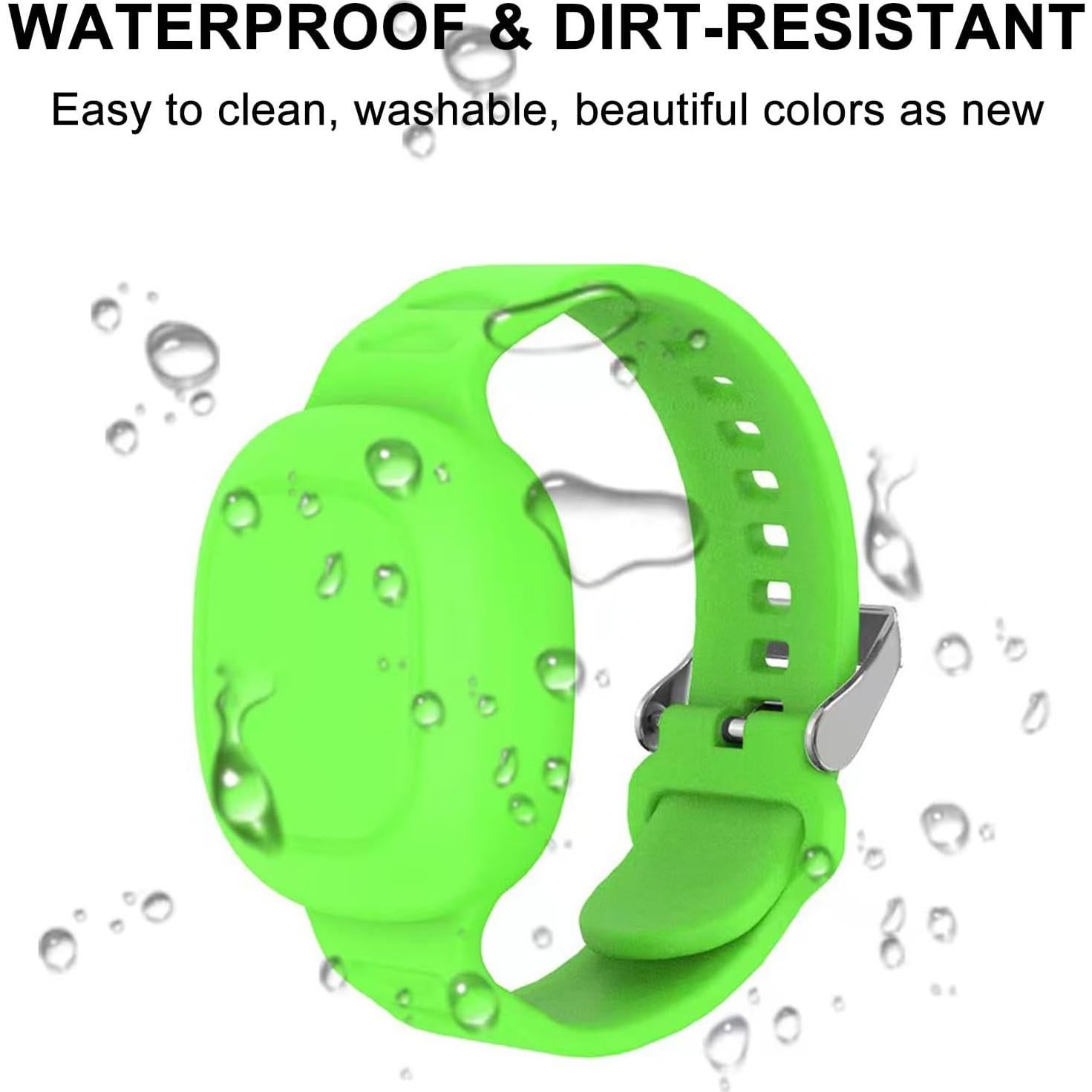 4 Pulseras Impermeables de Silicona para Tile Mate 2024/2022 - VAEKNVG