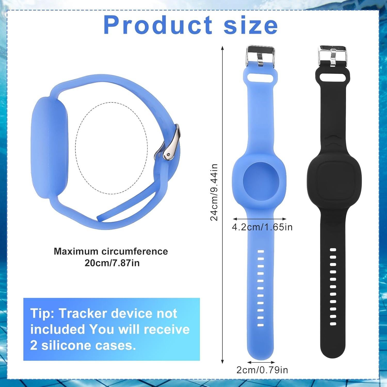 2 Fundas Protectores de Silicona BOXOB para Tile Mate 2024