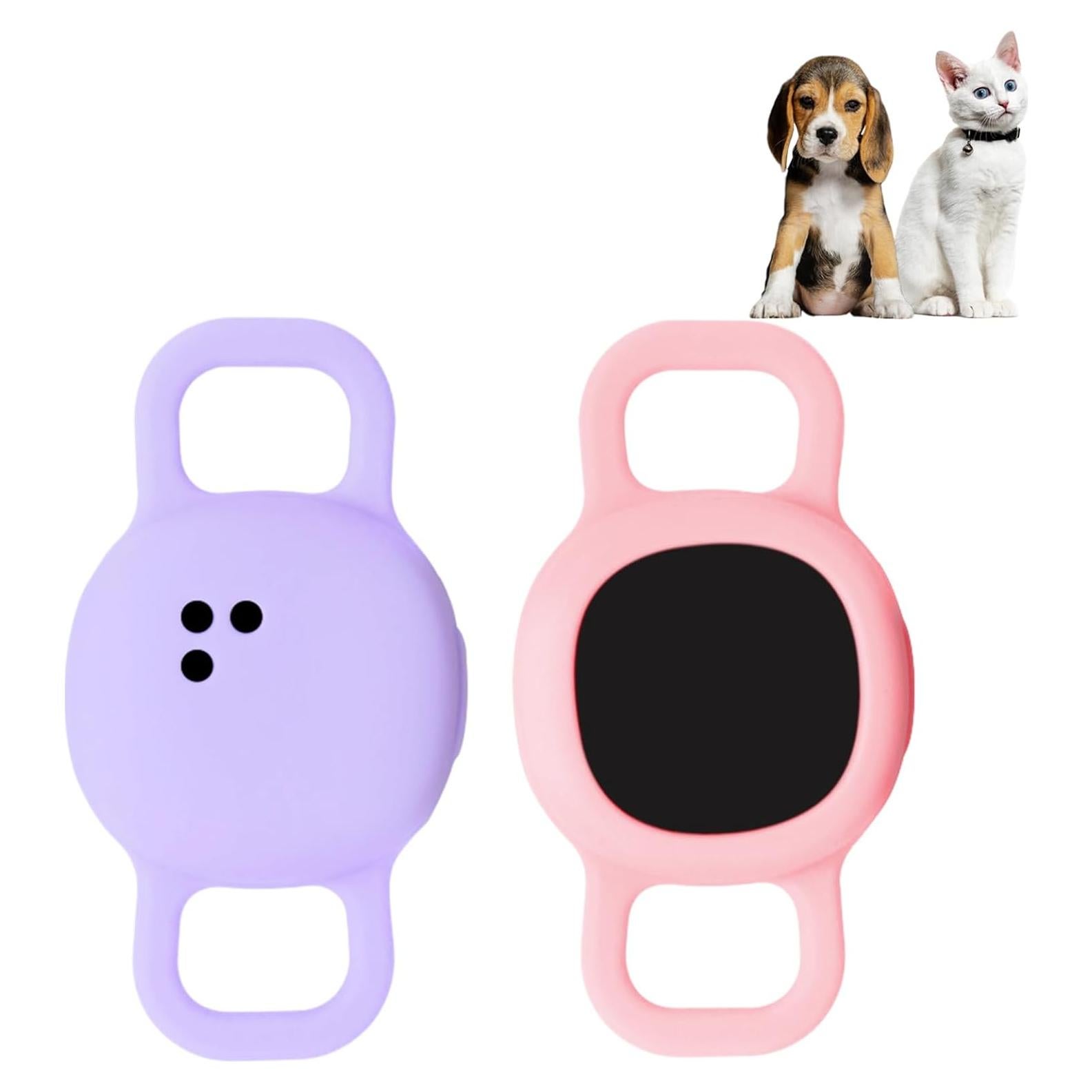 Soporte de Collar de Gato Silicona Fretime para Etiqueta Tile 2024