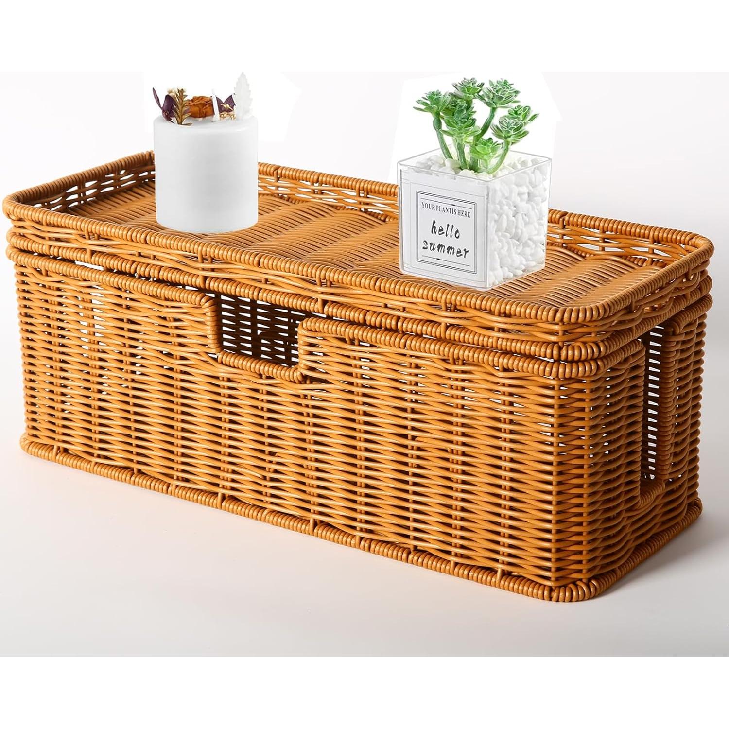 Caja Organizadora de Cables Quincry Natural 41.7x17x16.5cm