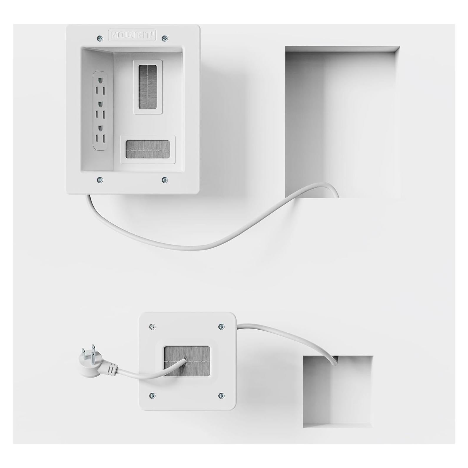 Kit Concealador de Cables Mount-It! para TV en Pared 2.74m