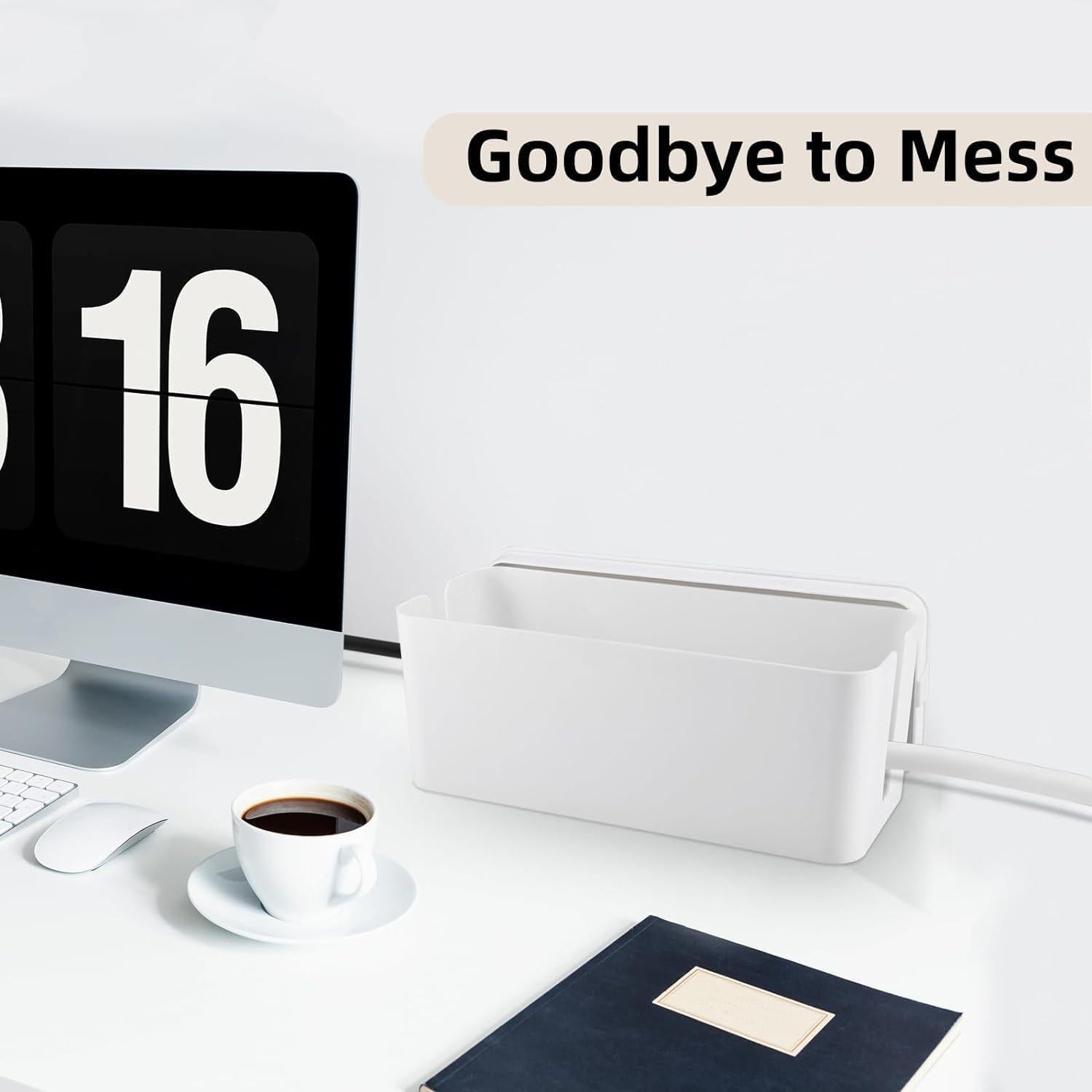 Caja Organizadora de Cables YaeCCC - Juego de 3 Tamaños