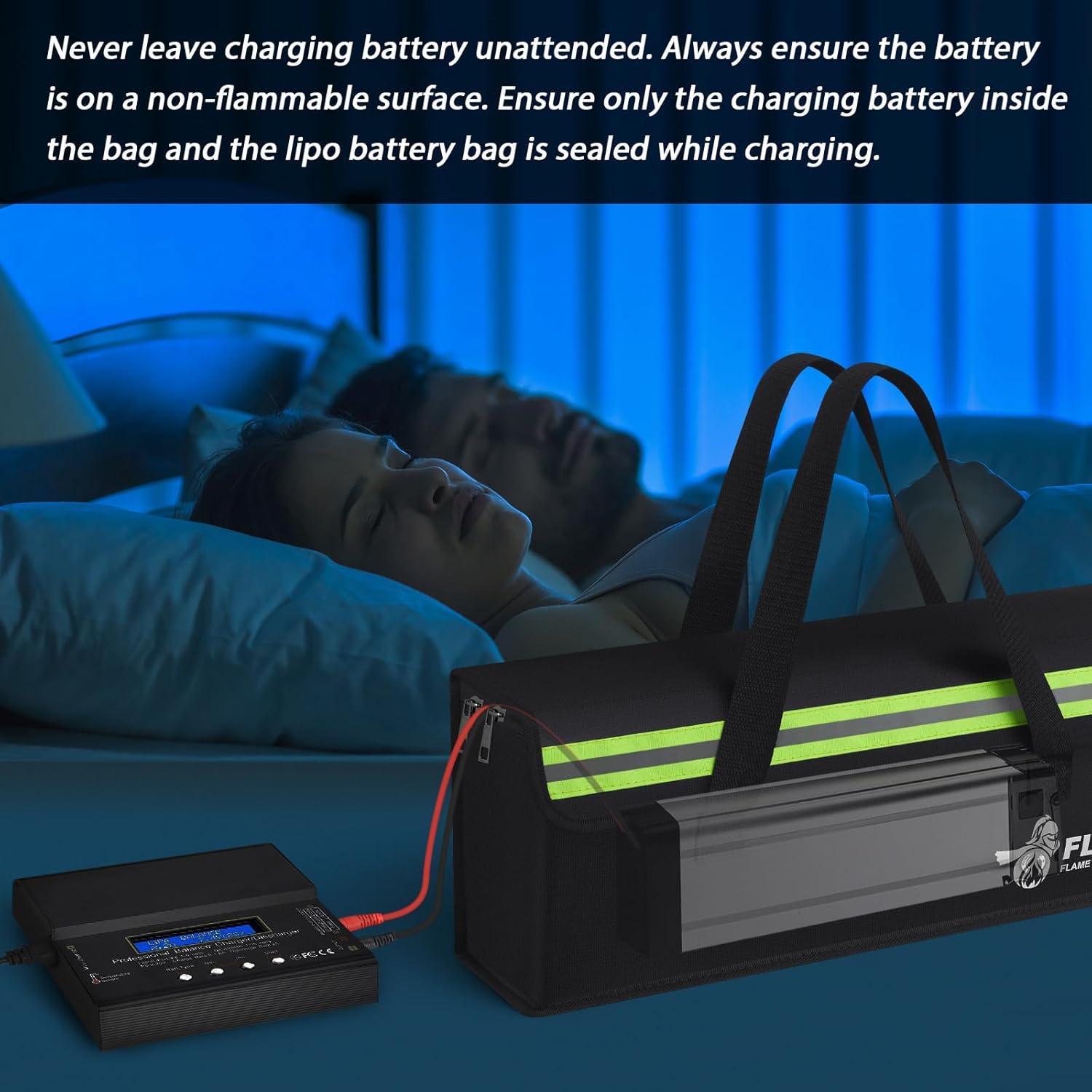 Bolsa de Seguridad para Batería de E-Bike FLASLD 19.3x4.3x7