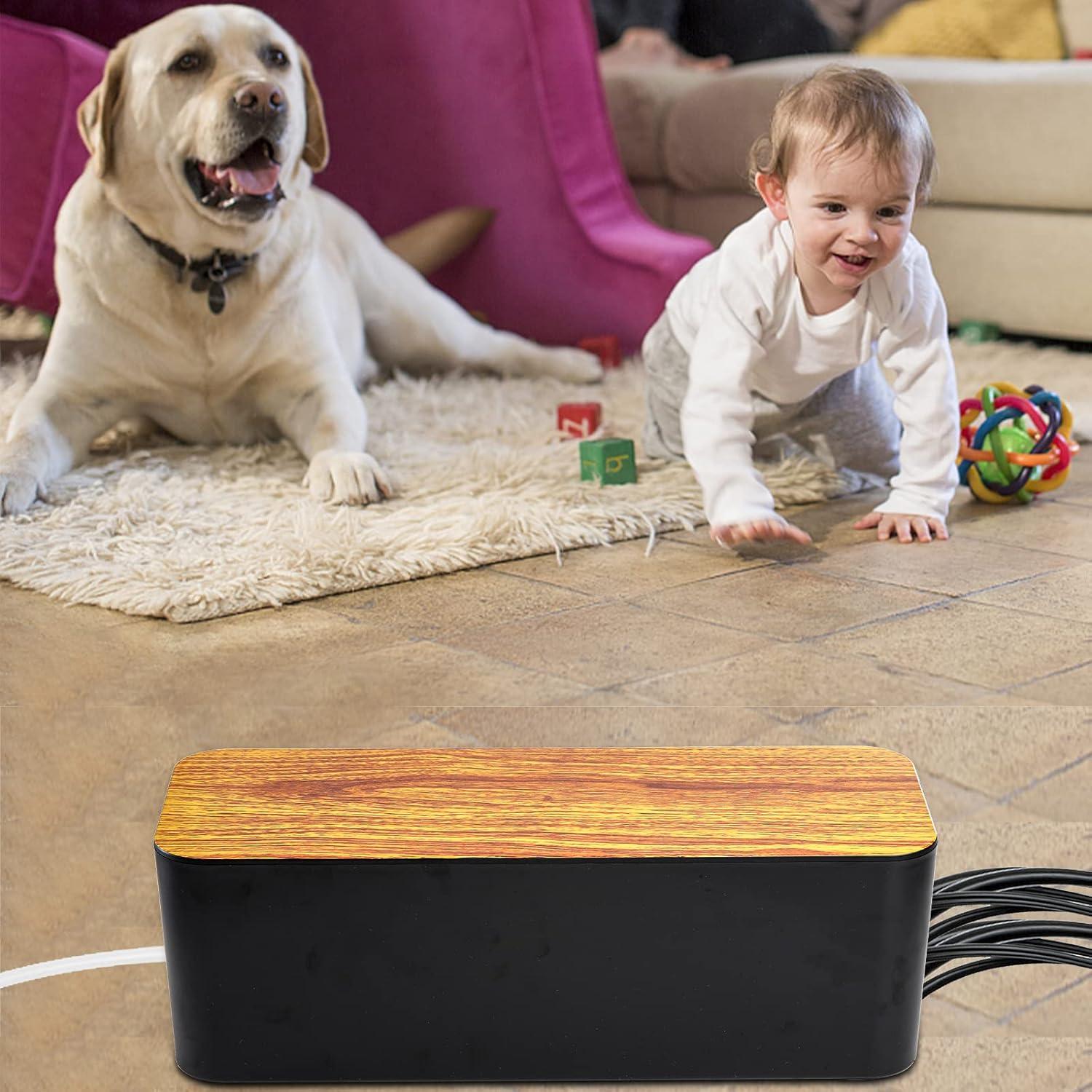 Yopay Juego de 3 Cajas Organizadoras de Cables 40.6x12.7cm