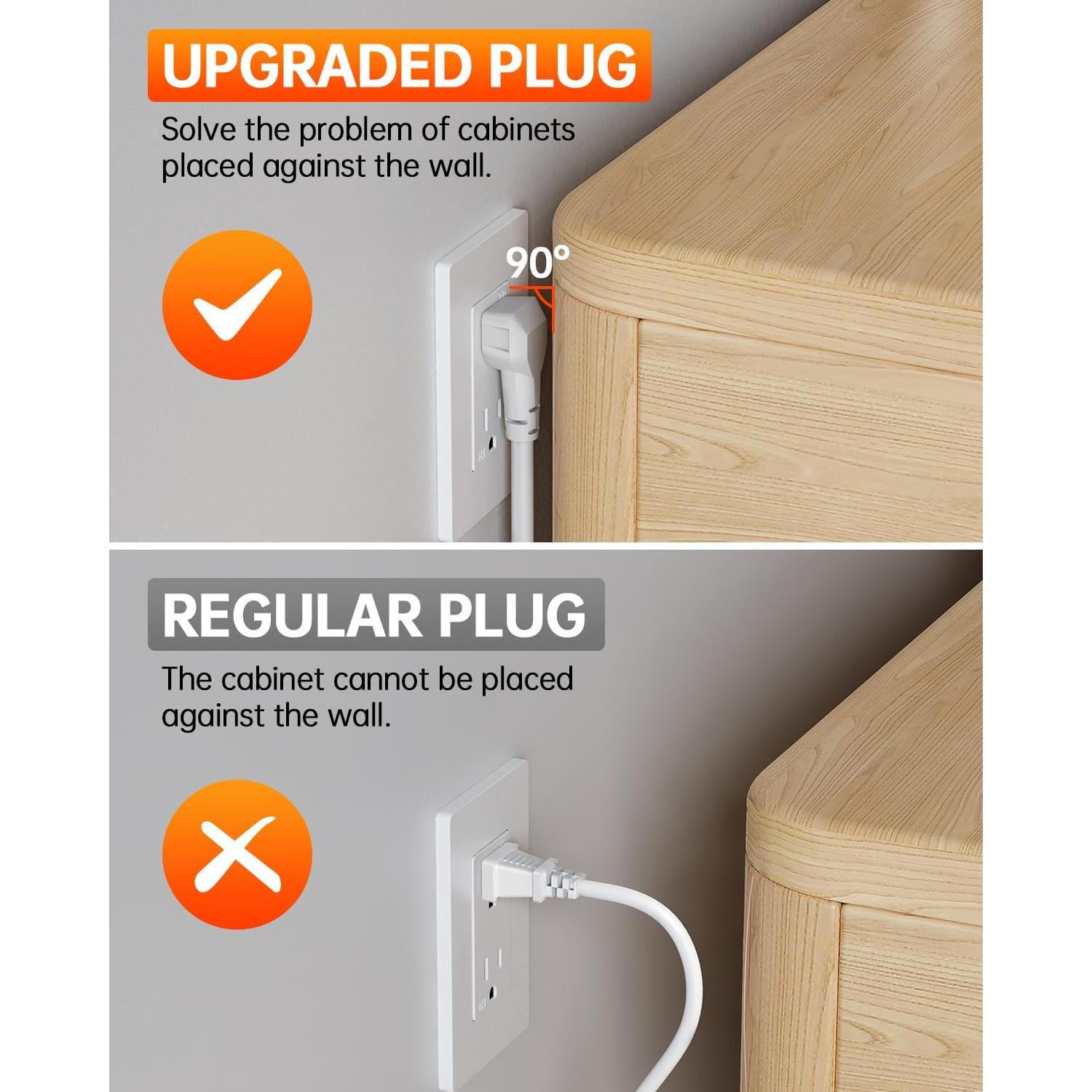 Ocultador de Cables para TV Elecpow - Kit de Pared Blanco