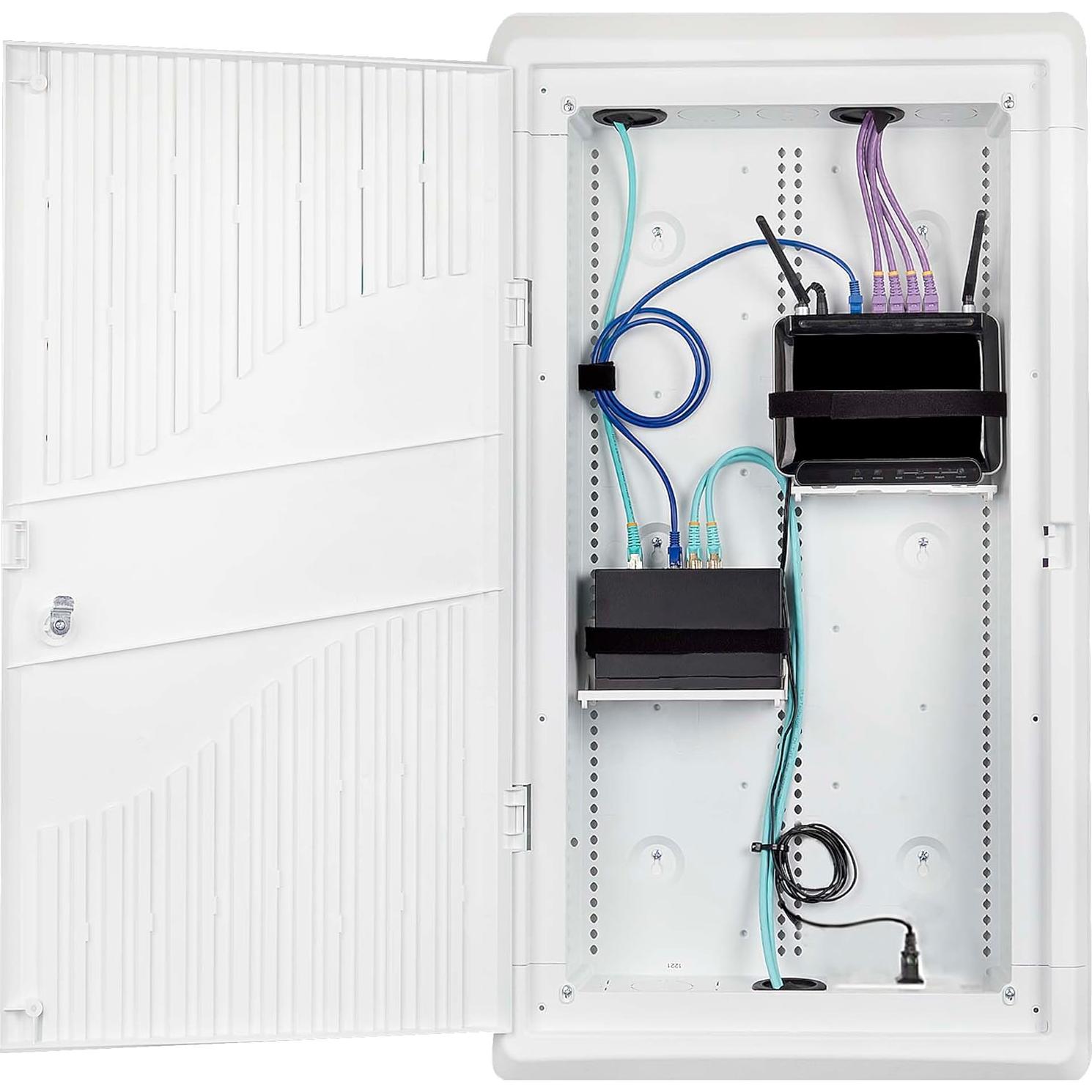 Caja de Medios Estructurada StarTech 28" (92.9x16.3x48.5cm) Blanco