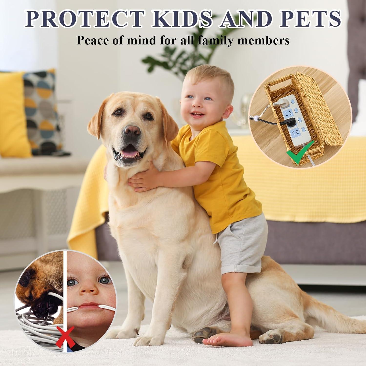 Caja Organizadora de Cables Vicorise 31.75x12.95x12.95 cm