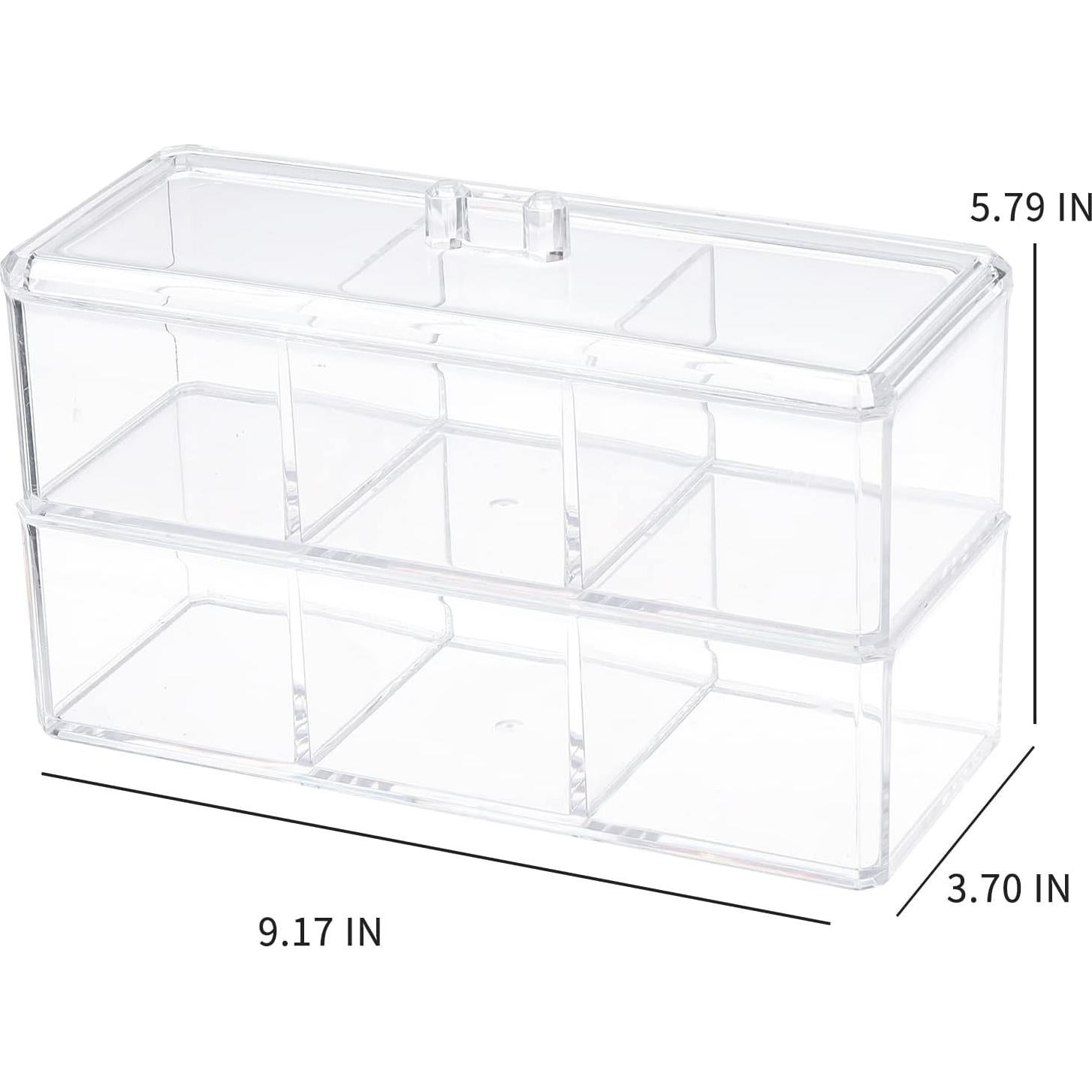 Juego de 2 Cajas Organizadoras de Cables Yesesion 23.3x9.4x8.8cm