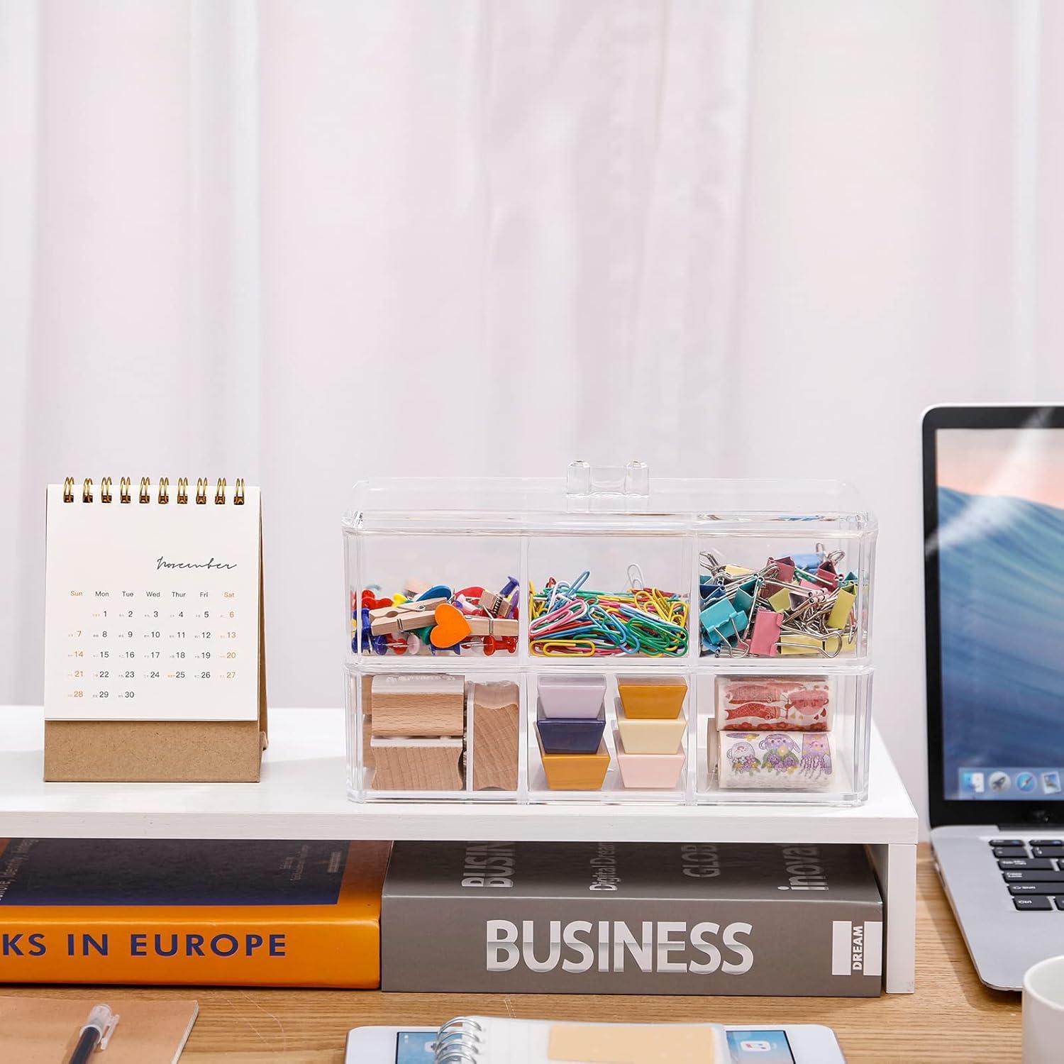 Juego de 2 Cajas Organizadoras de Cables Yesesion 23.3x9.4x8.8cm