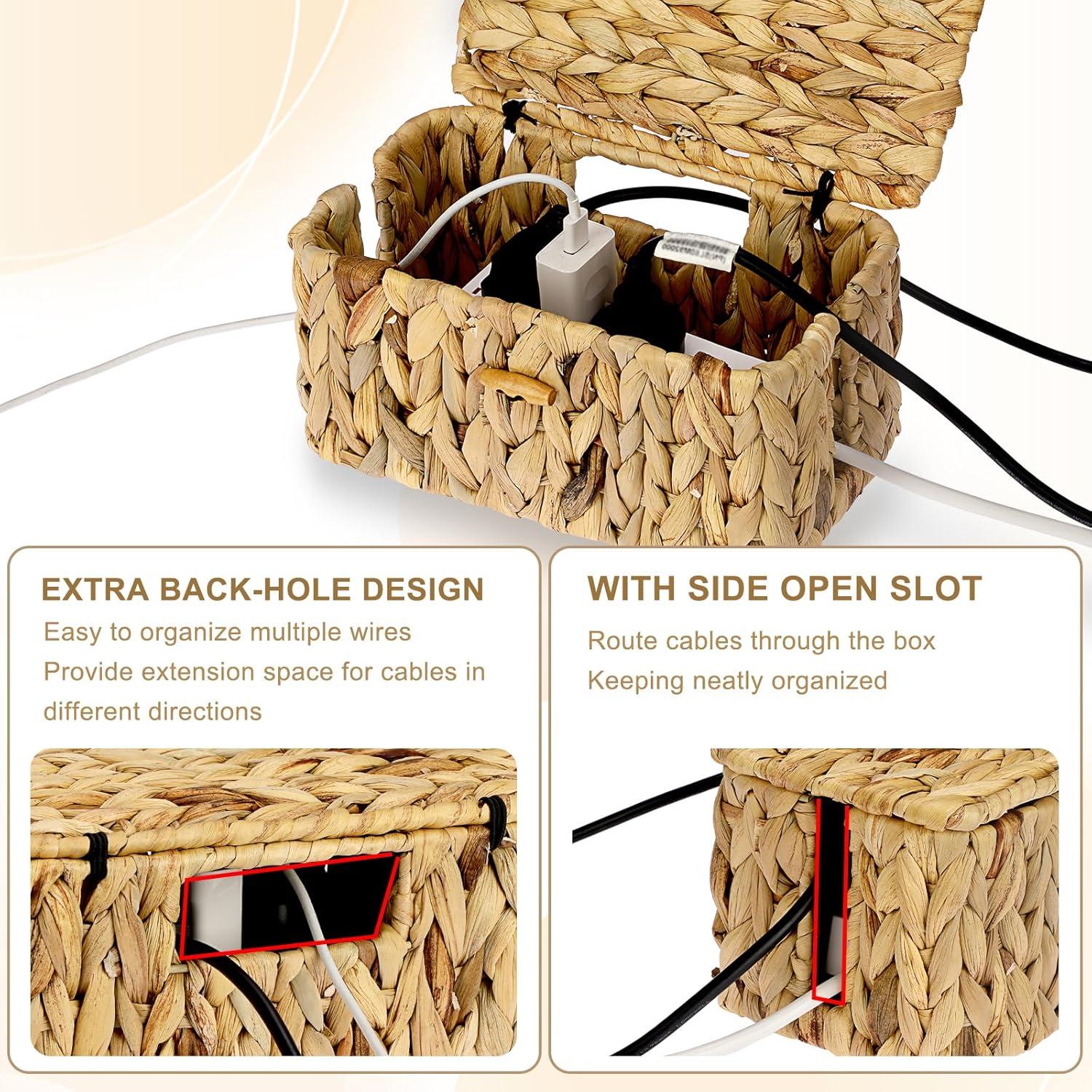 Caja Organizadora de Cables BTSKY Jacinto de Agua Tamaño S