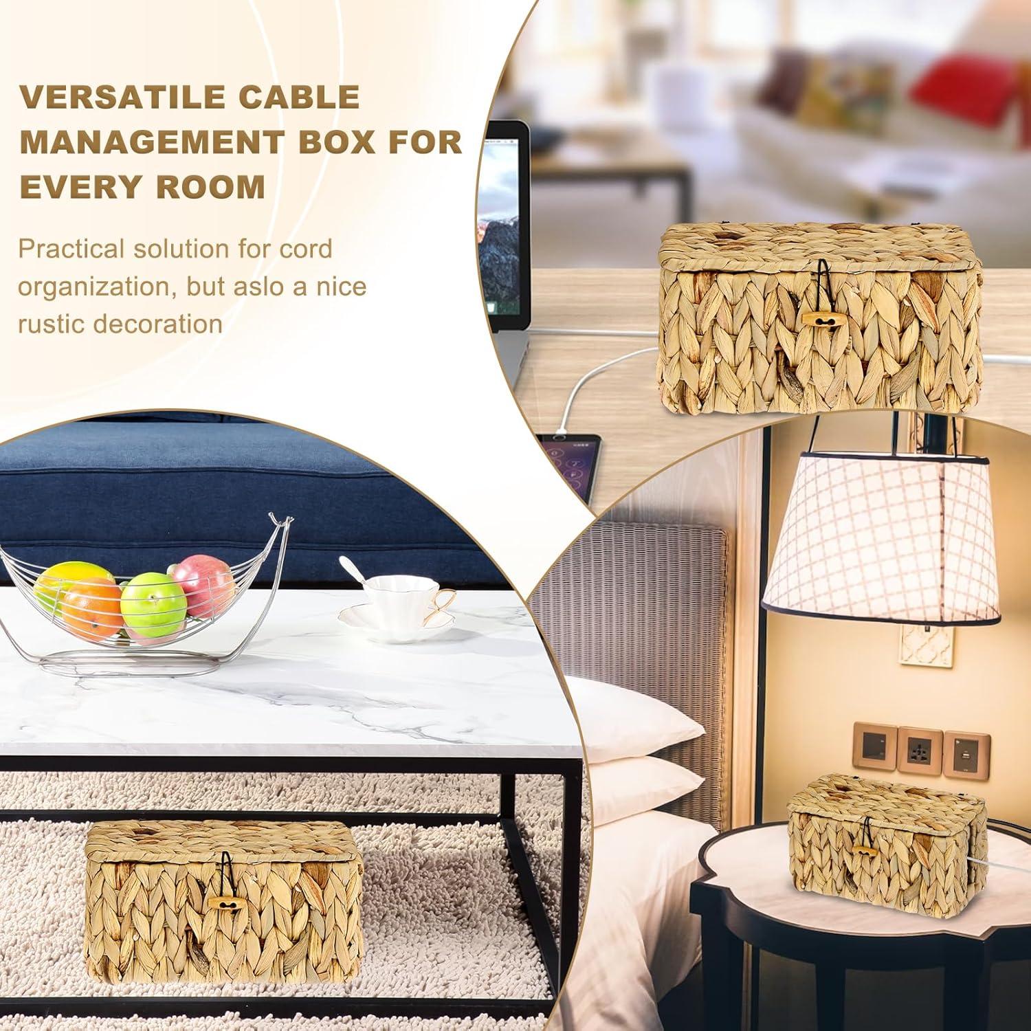 Caja Organizadora de Cables BTSKY Jacinto de Agua Tamaño S