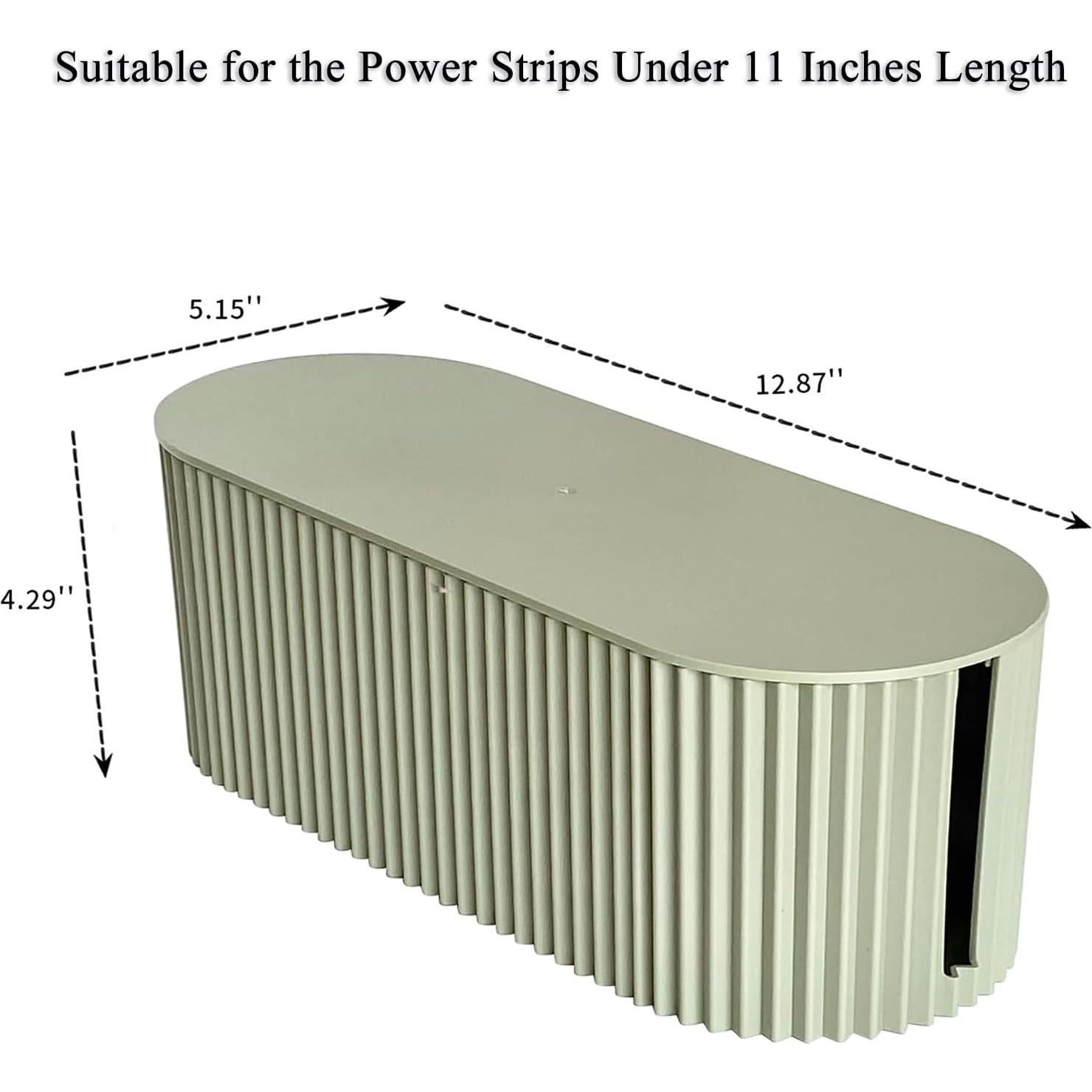 Caja Organizadora de Cables NINEWEEN Verde Pequeña 32.3x13x10.4cm