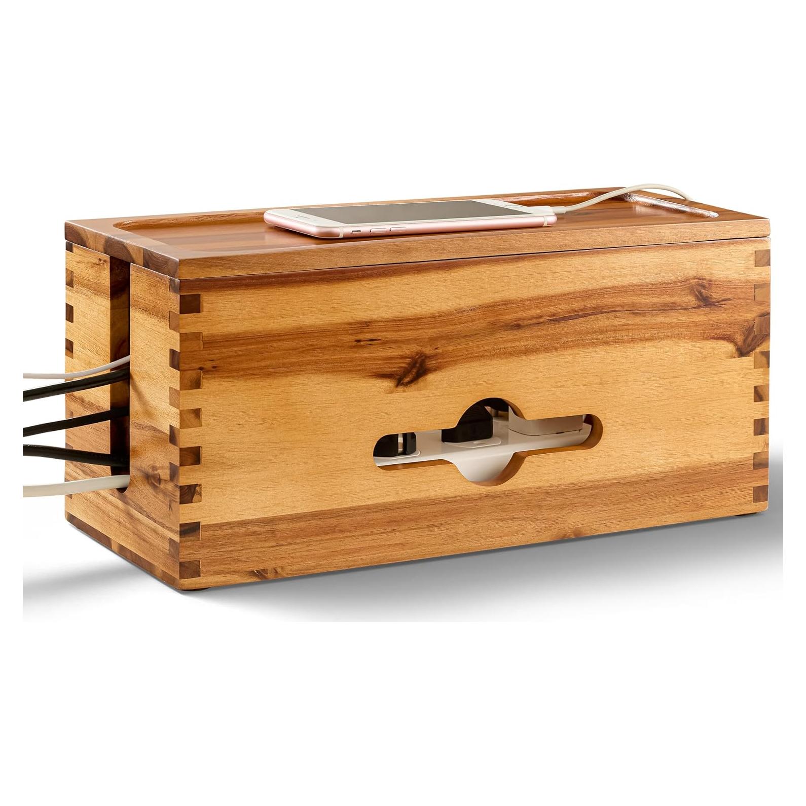 Caja de Gestión de Cables Tidita Acacia 38.1x15.2x17.5 cm