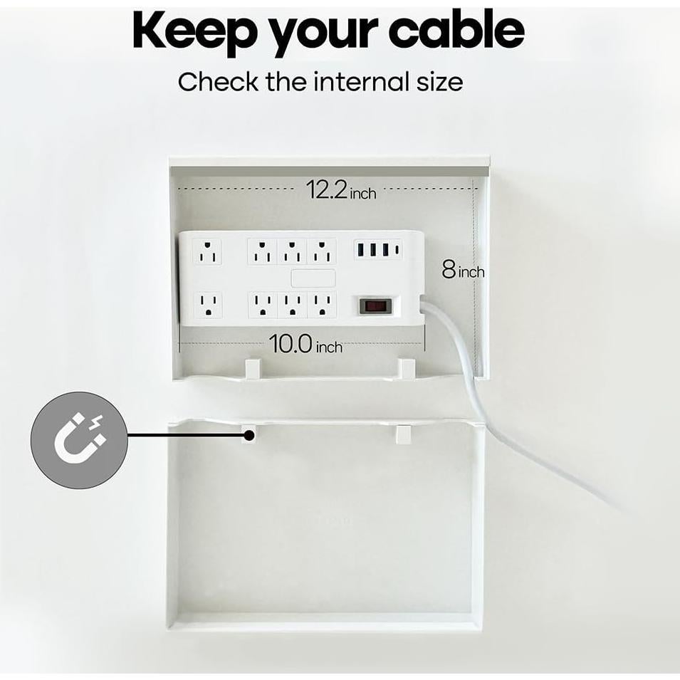 Caja Organizadora de Cables TastePick Grande Gogh Monet