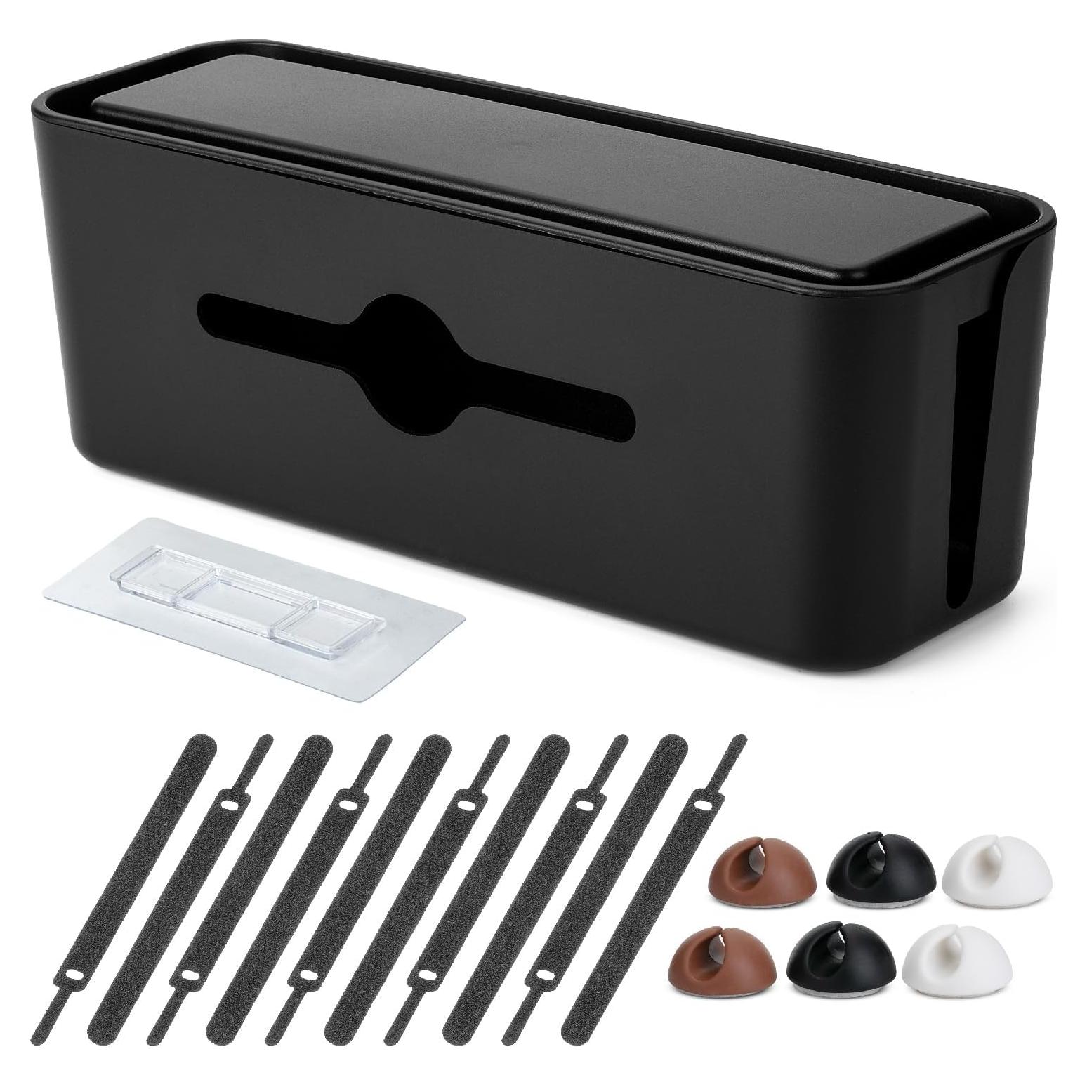 Caja Organizadora de Cables Bates 31.95x11.51cm a Prueba de Bebés