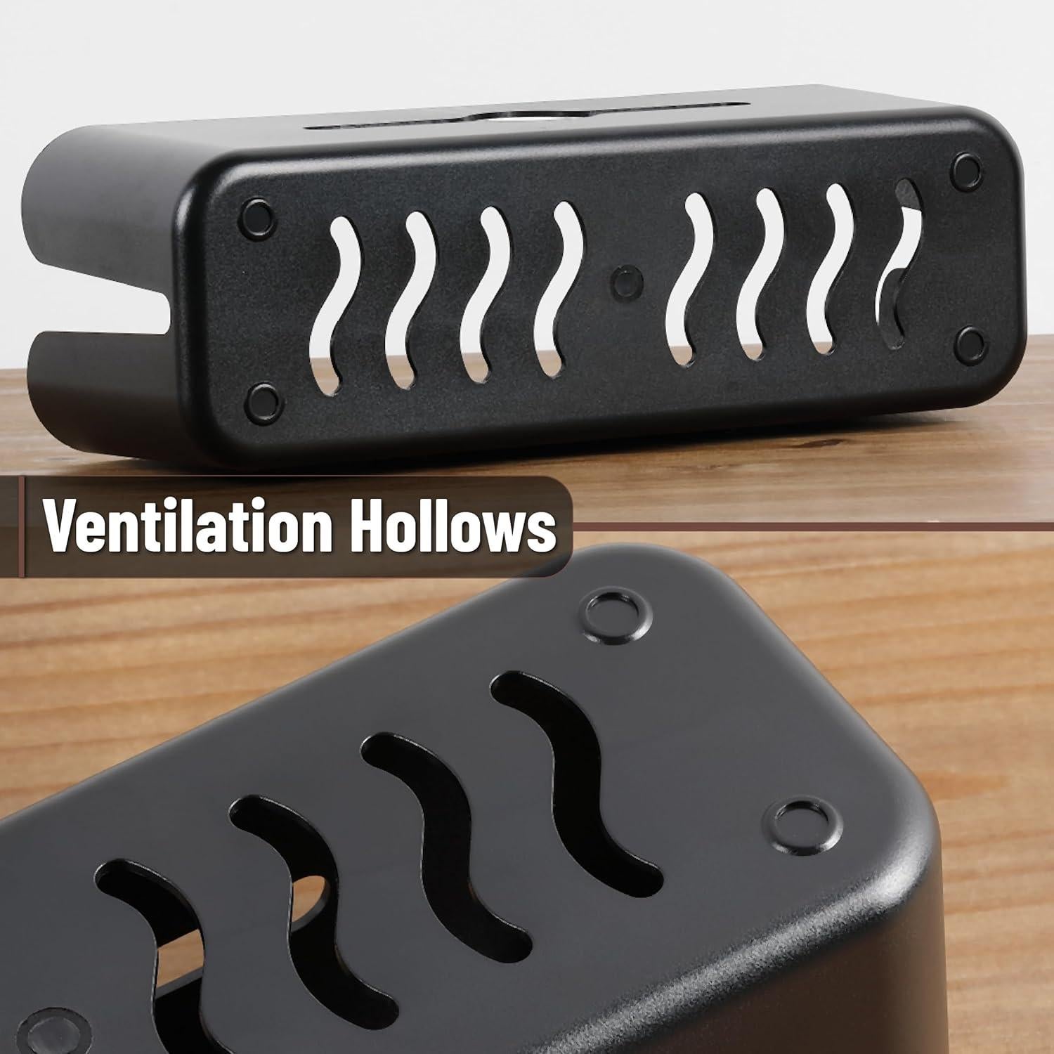 Caja Organizadora de Cables Bates 31.95x11.51cm a Prueba de Bebés