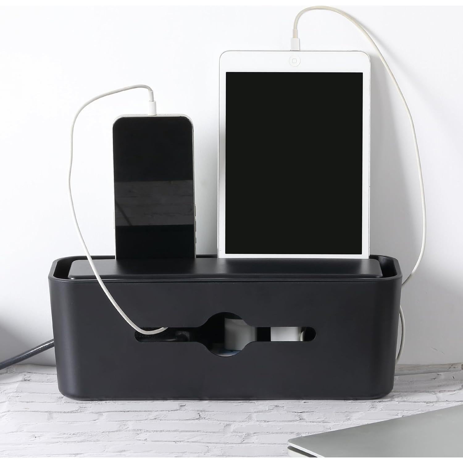 Caja Organizadora de Cables Bates 31.95x11.51cm a Prueba de Bebés