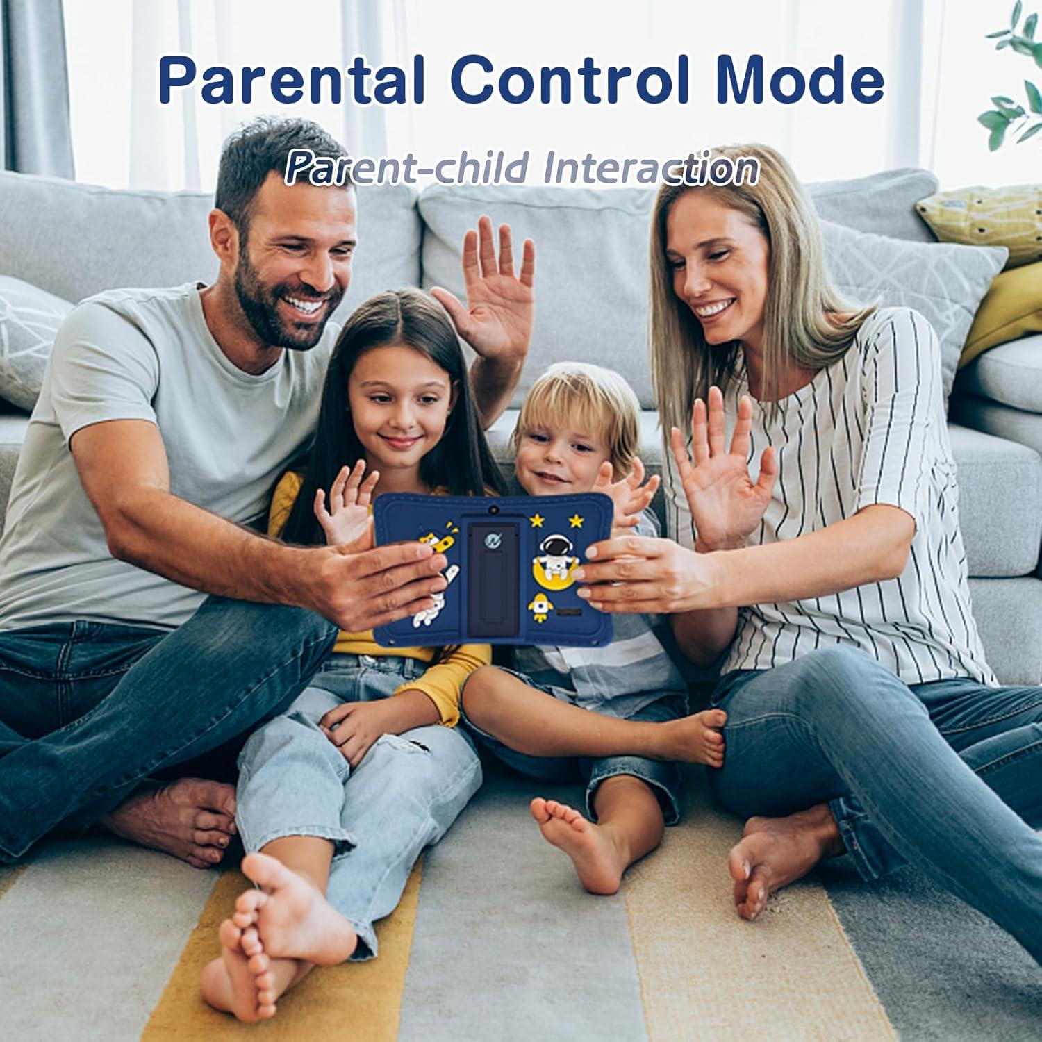 Tableta Android 11 WeTap K7 para Niños 2+32GB WiFi Control Parental