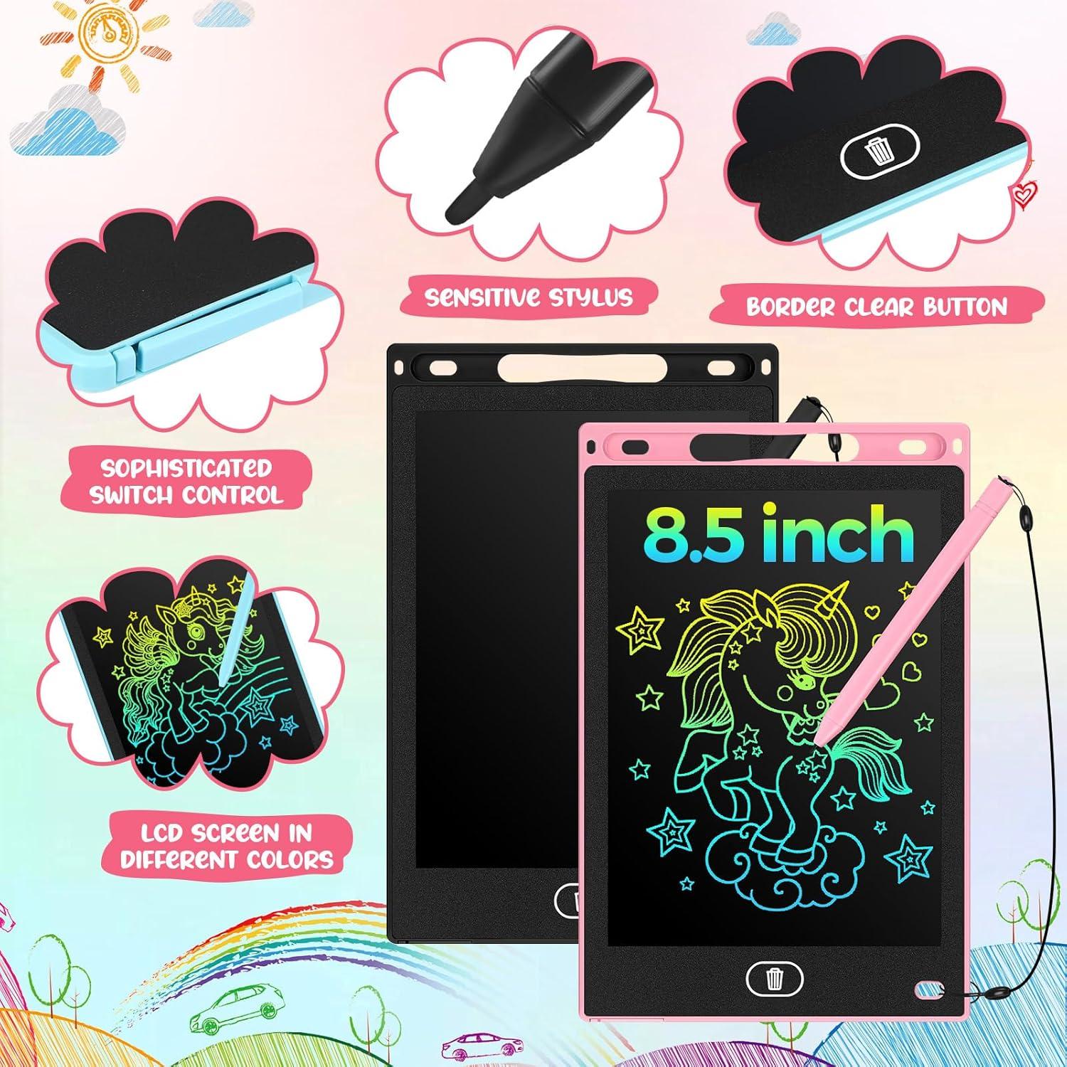 Tabletas de Escritura LCD Tinlade 12 Pack 8.5" Colorido