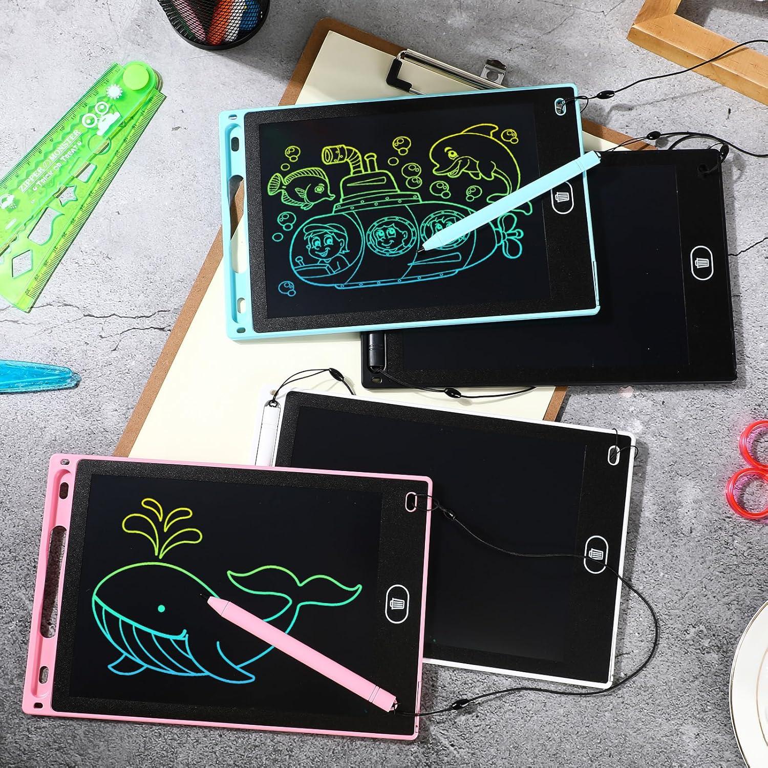 Tabletas de Escritura LCD Tinlade 12 Pack 8.5" Colorido