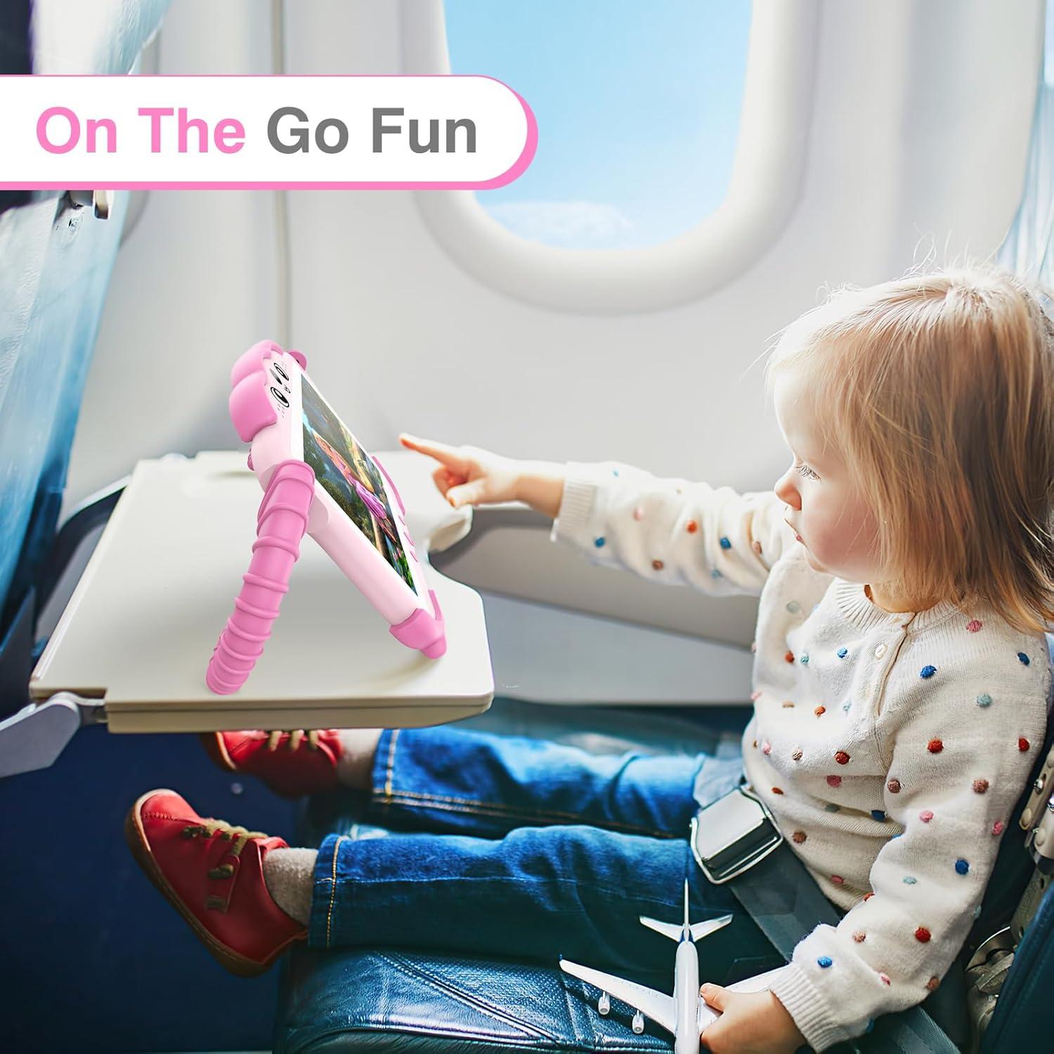 Tableta Educativa para Niños TOPELOTEK 7" 32GB Rosa